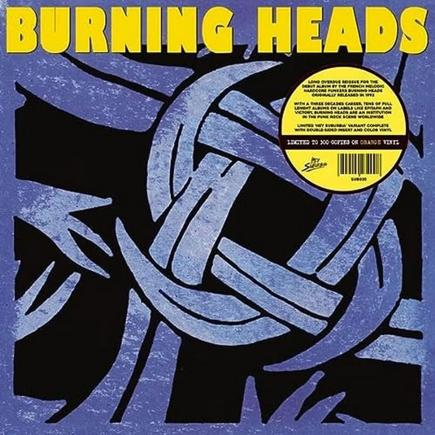 Burning Heads Vinyl Record