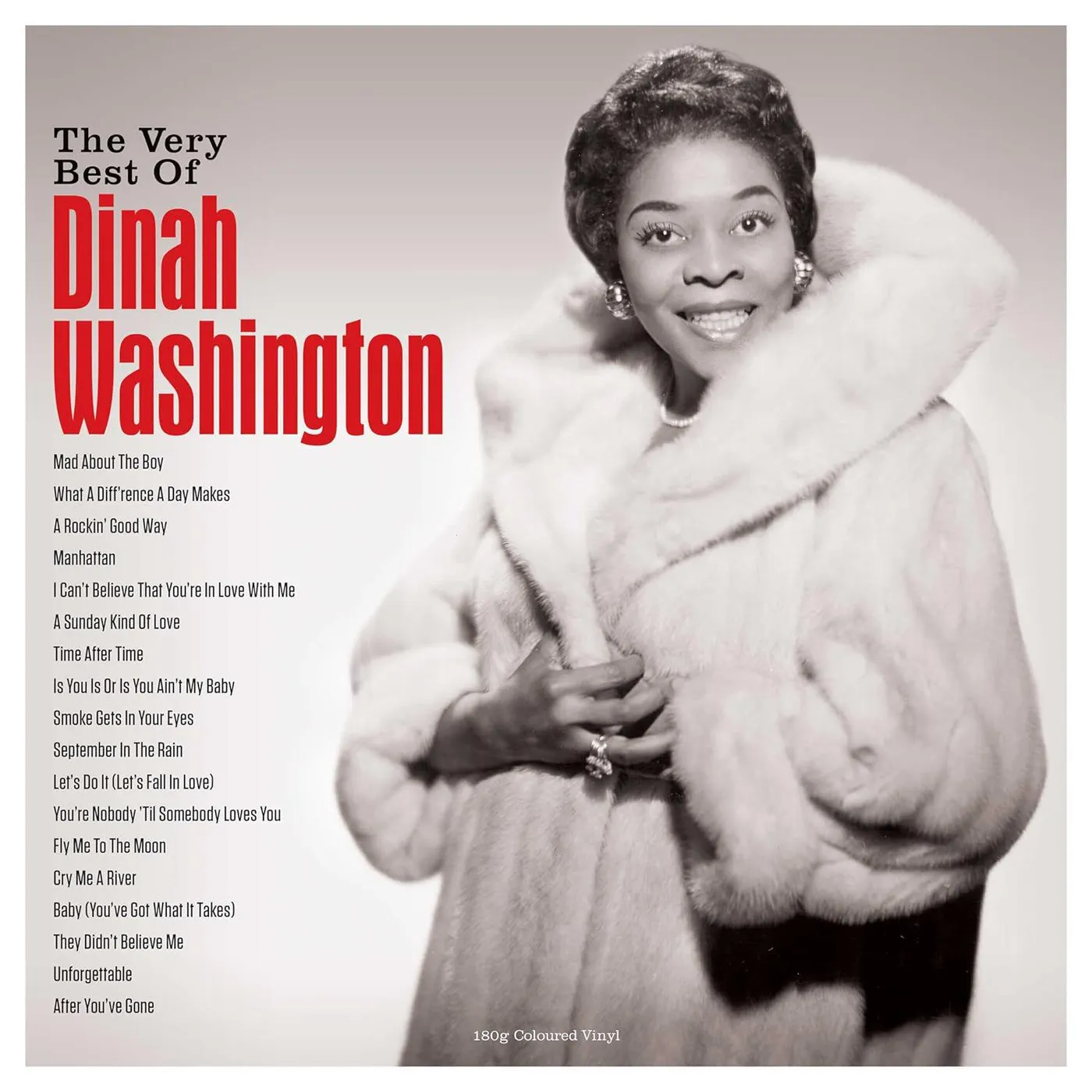 Dinah Washington Very Best Of (Red/180g) Vinyl Record