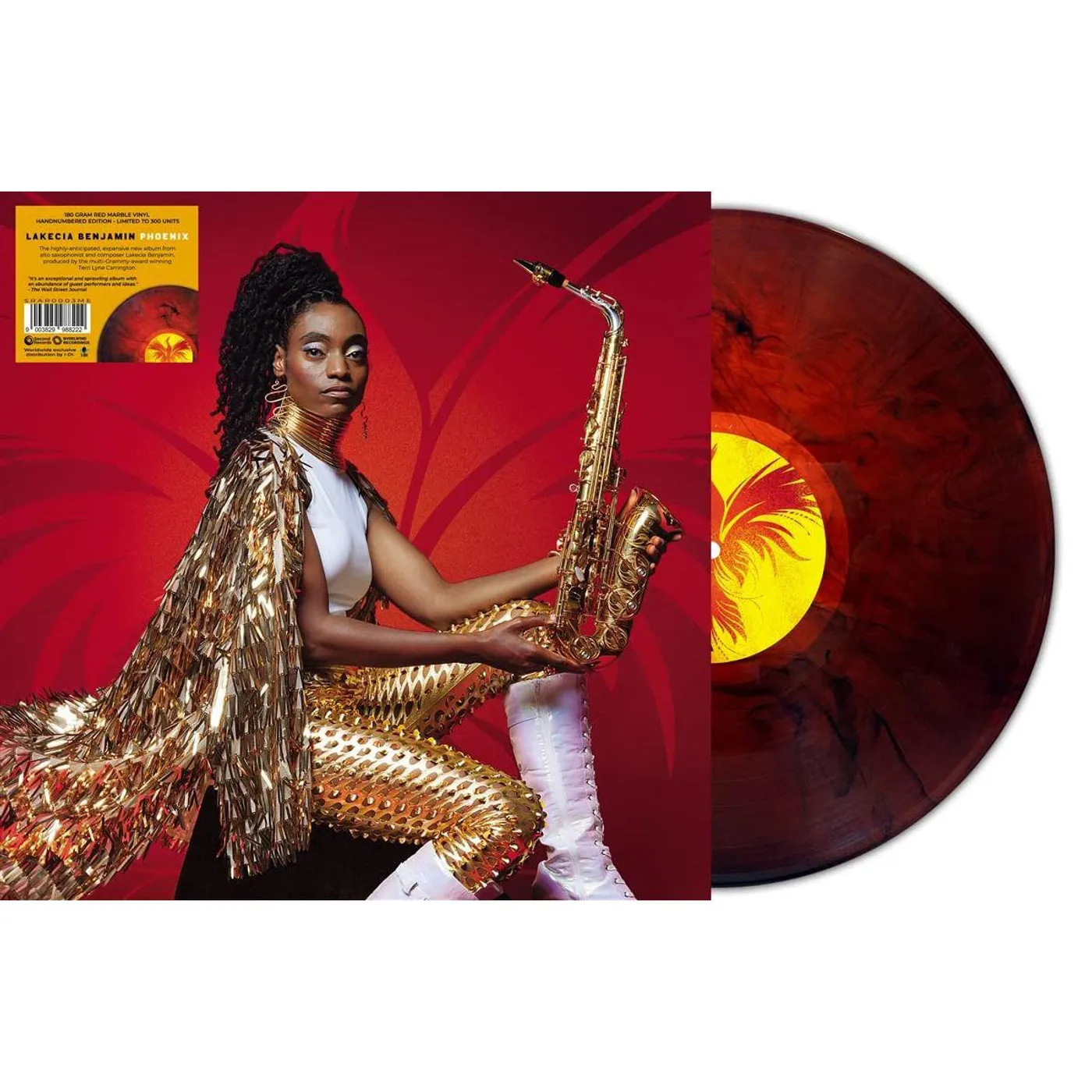 Lakecia Benjamin Phoenix (Limited/Red Marble) Vinyl Record