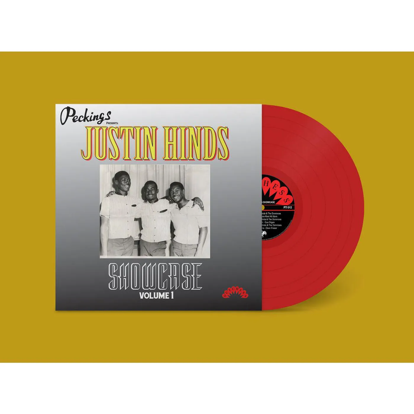 Justin Hinds Showcase Volume 1 (Red) Vinyl Record