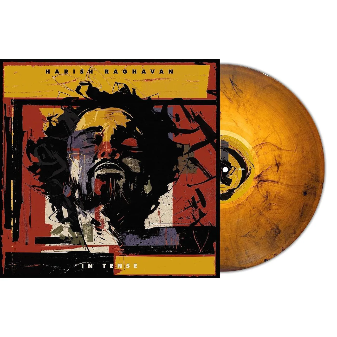 Harish Raghavan In Tense (Limited/Orange Marble) Vinyl Record