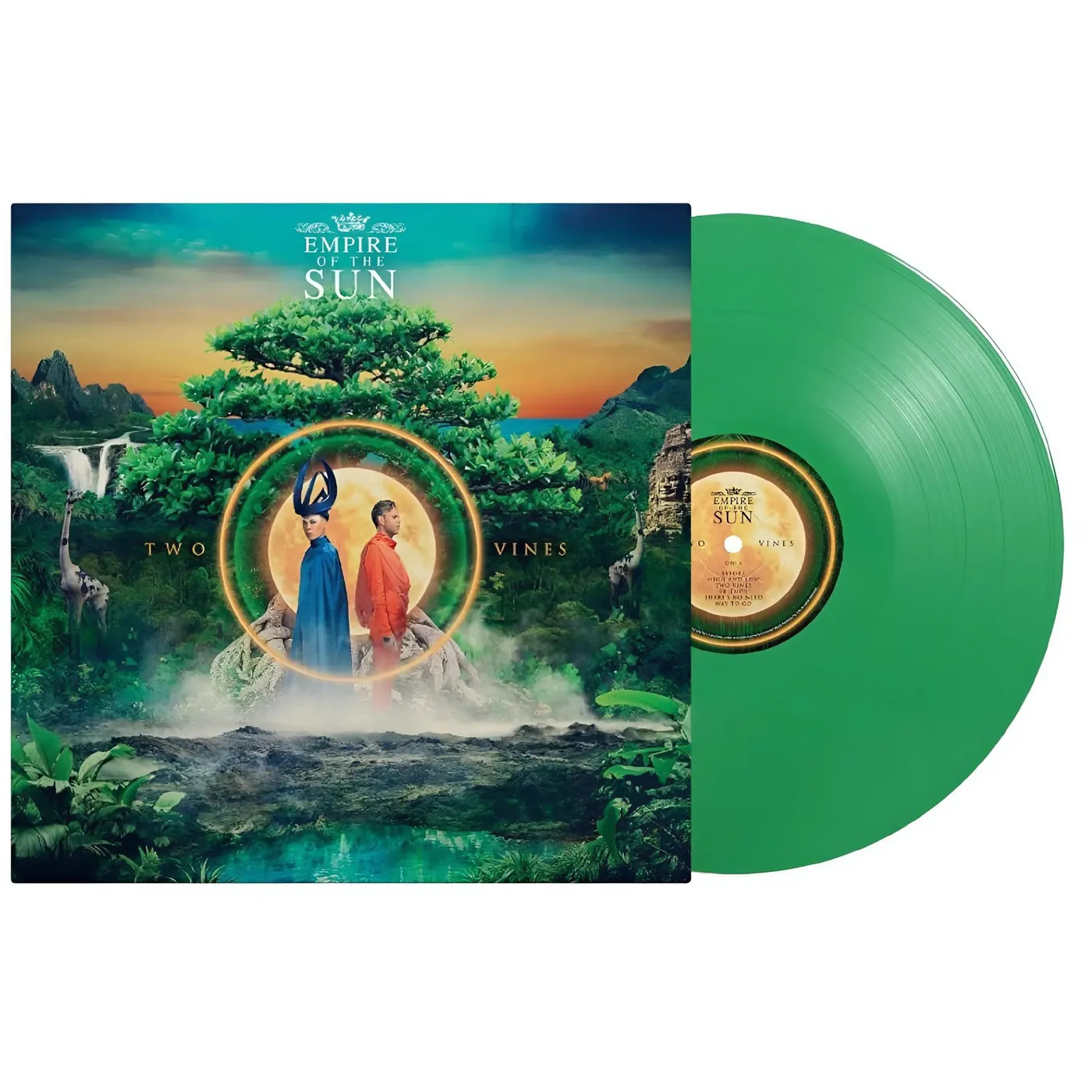 Empire Of The Sun Two Vines (Transparent Green) Vinyl Record