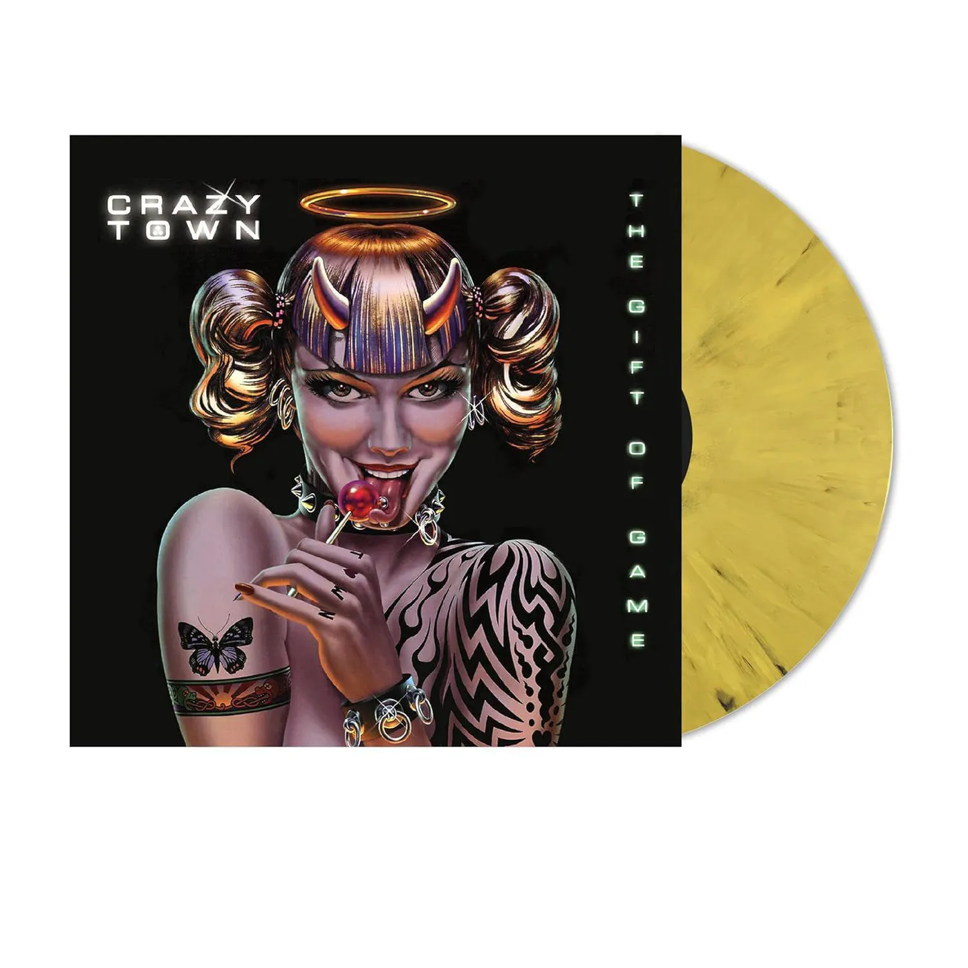 Crazy Town Gift Of Game (25Th Anniversary) (Yellow Butterfly) Vinyl Record