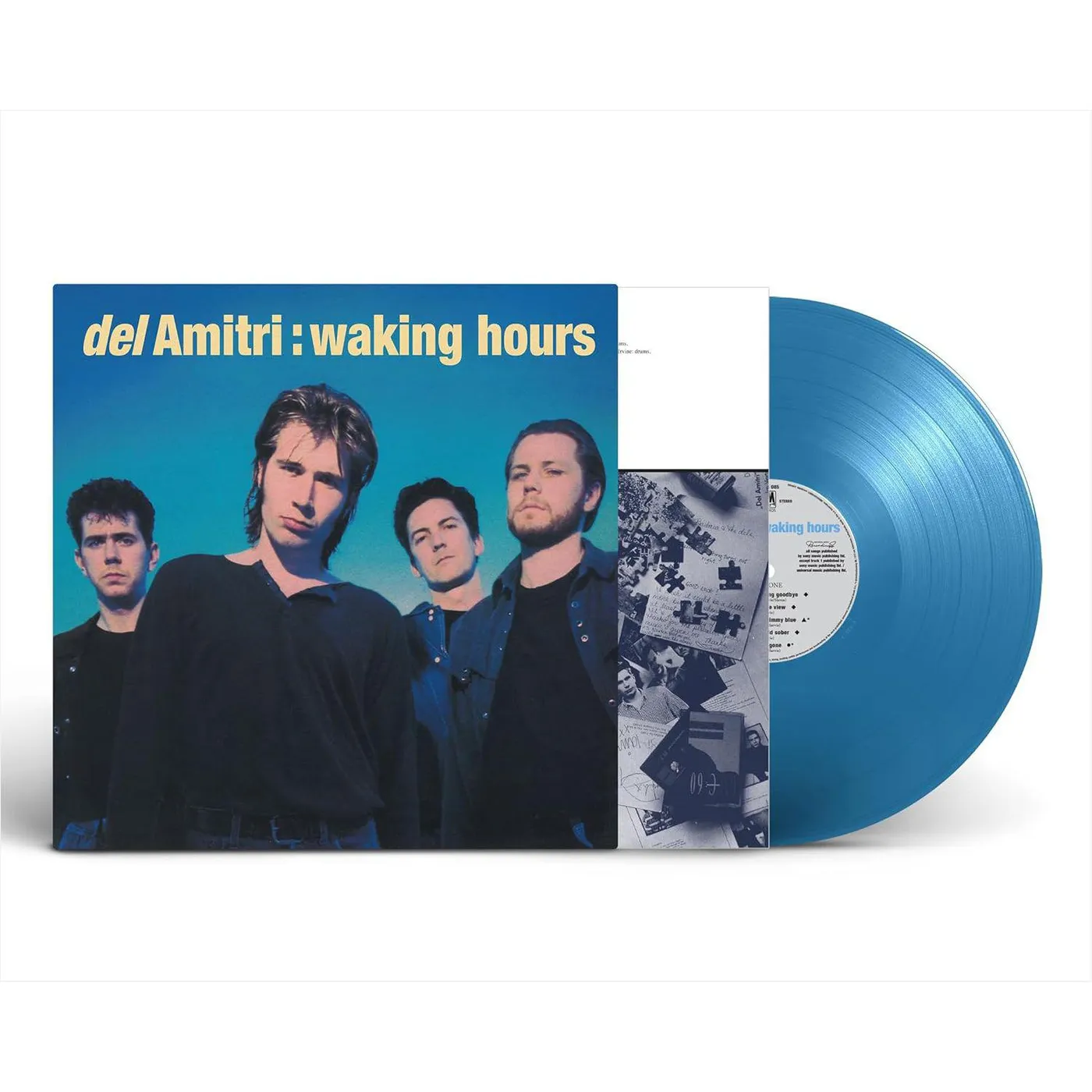 Del Amitri Waking Hours (Limited/Blue) Vinyl Record