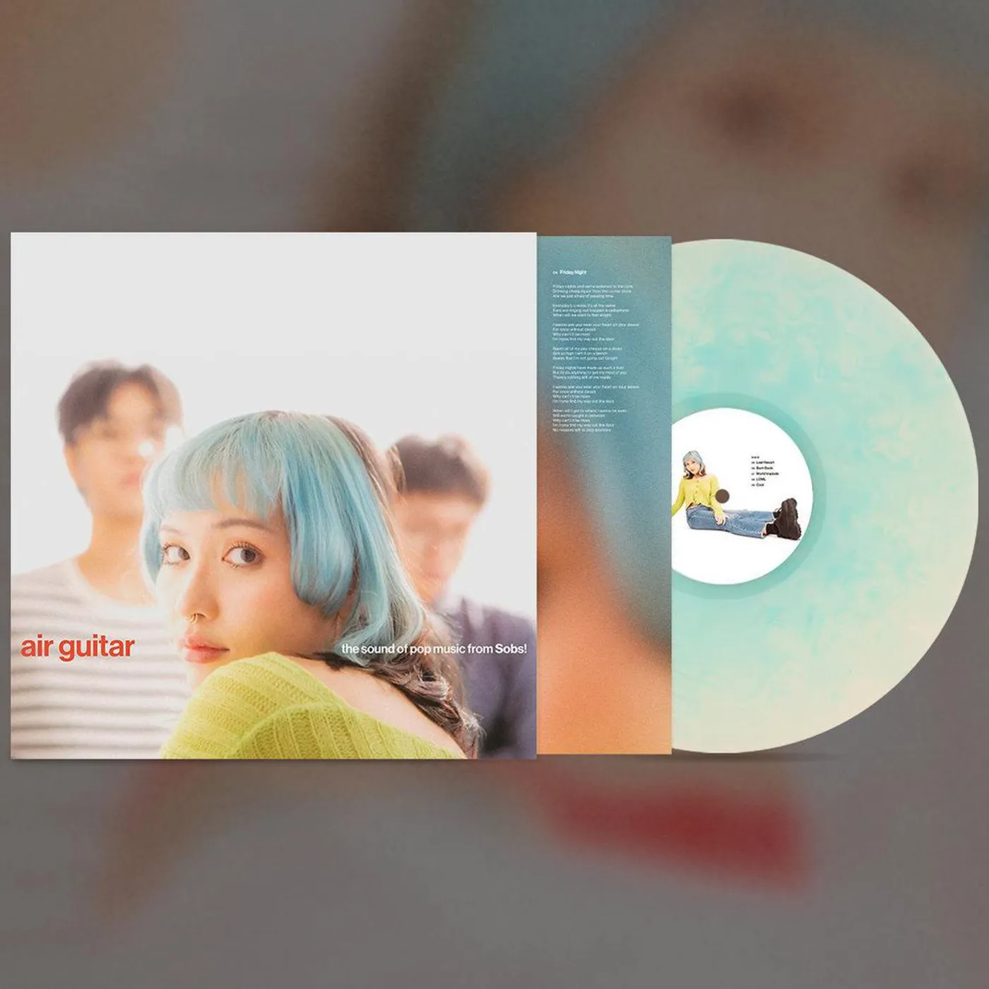 Sobs Air Guitar (Cloudy Blue) Vinyl Record
