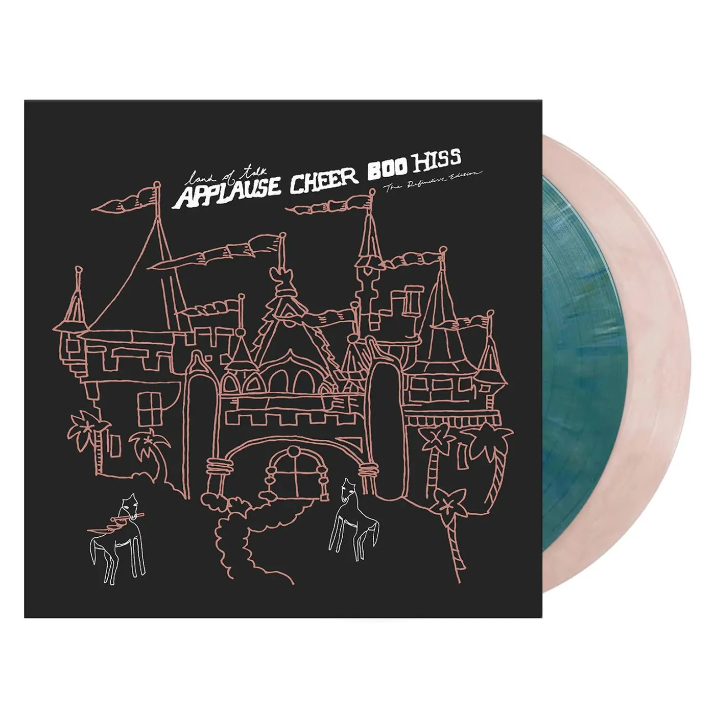 Land of Talk Applause Cheer Boo Hiss: The Definitive Edition (Pink & Green Ecomix/2LP) Vinyl Record