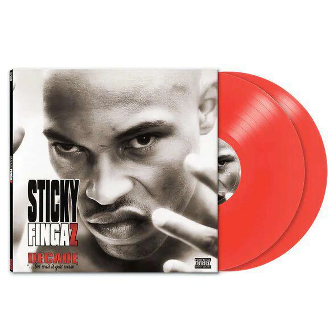 Sticky Fingaz Decade But Wait It Gets Worse (Red/ 2LP) Vinyl Record