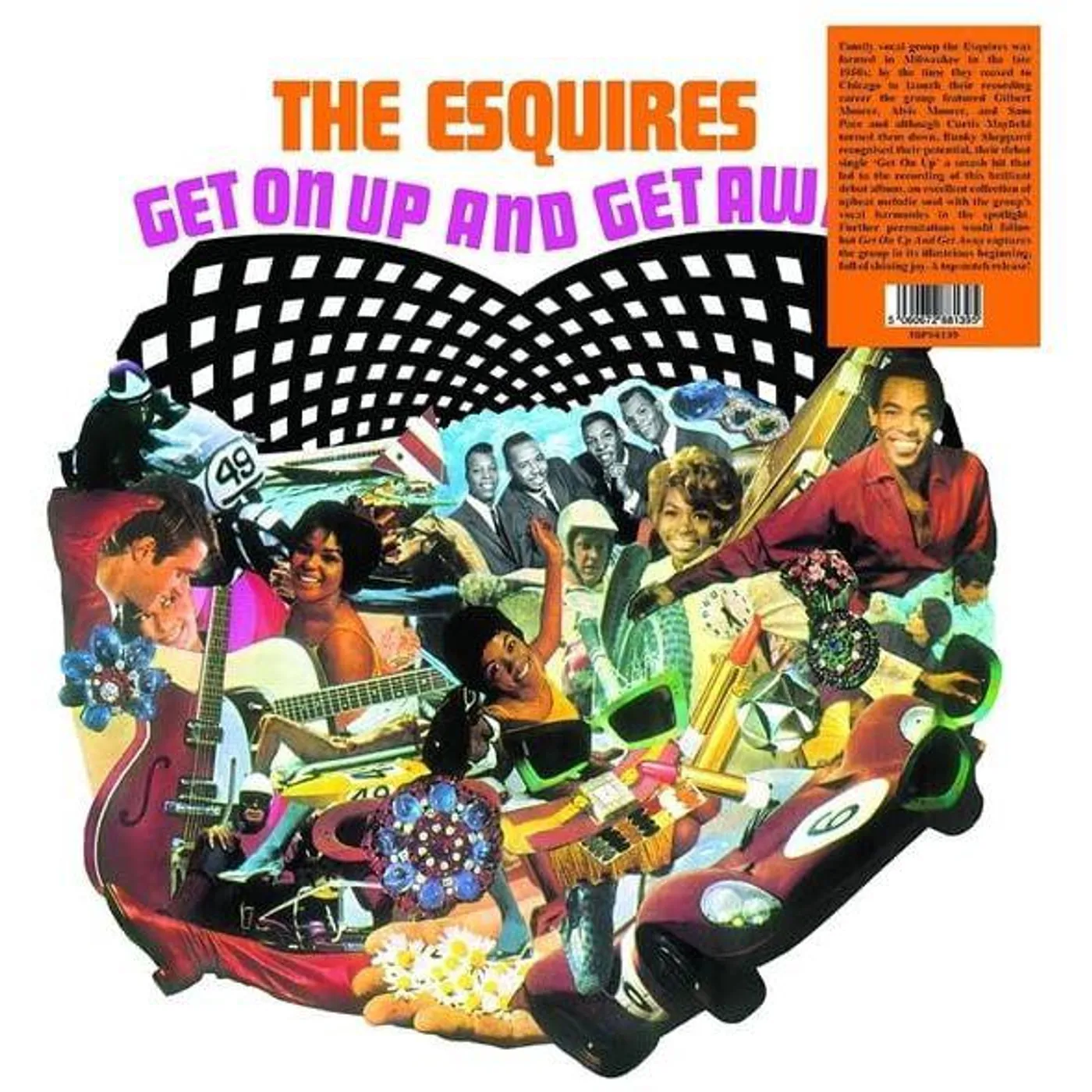 The Esquires GET ON UP & GET AWAY Vinyl Record