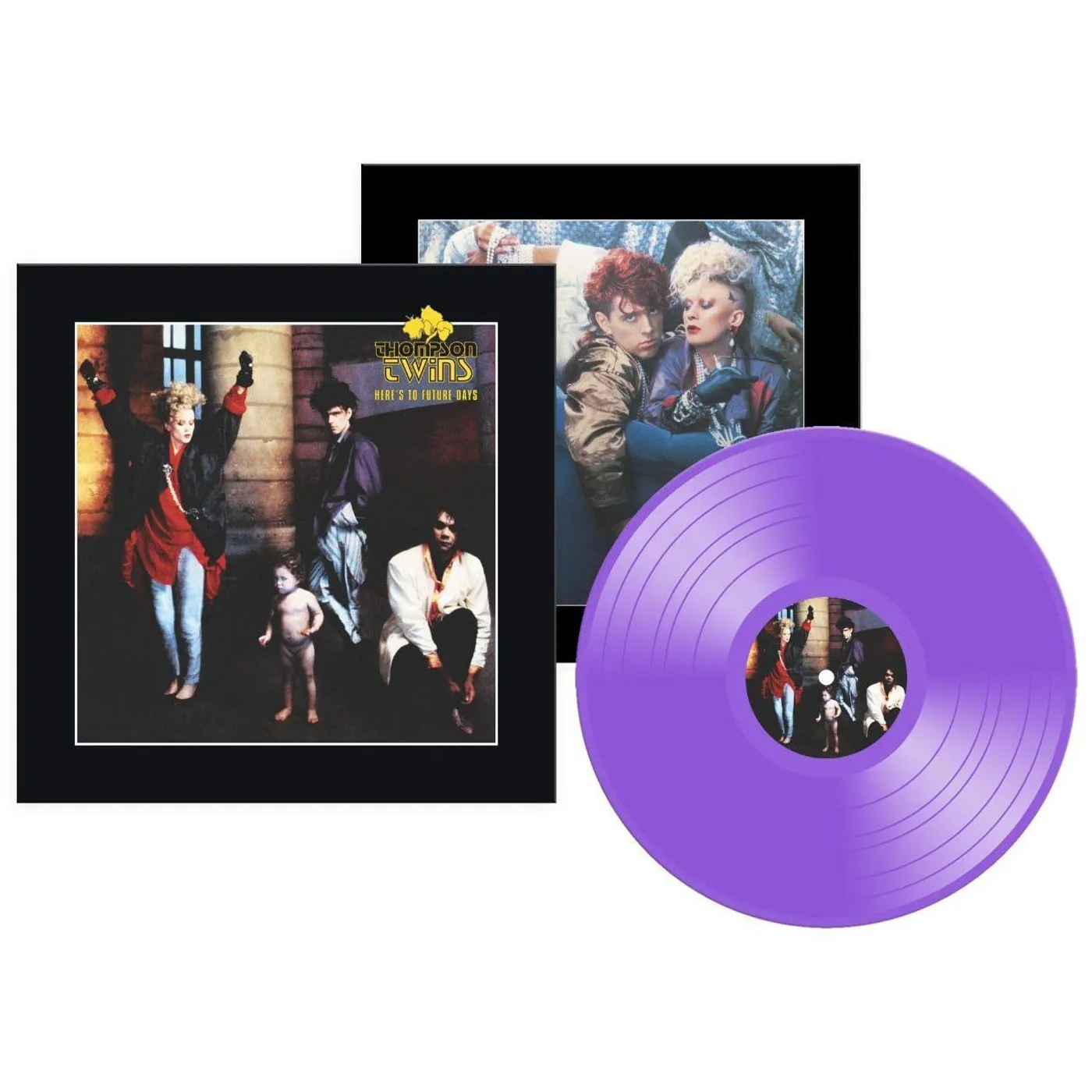 Thompson Twins Here's To Future Days (Purple) Vinyl Record