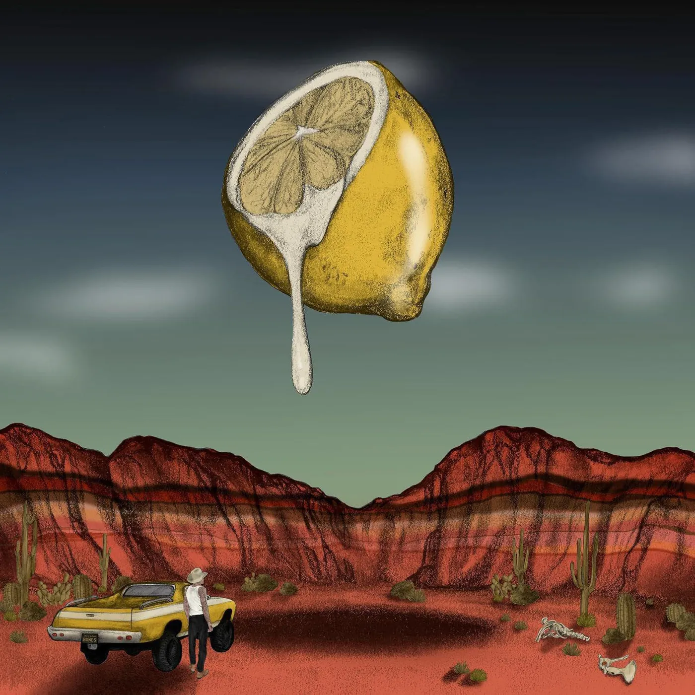 Bones Owens Love Out Of Lemons (Bone Colored) Vinyl Record