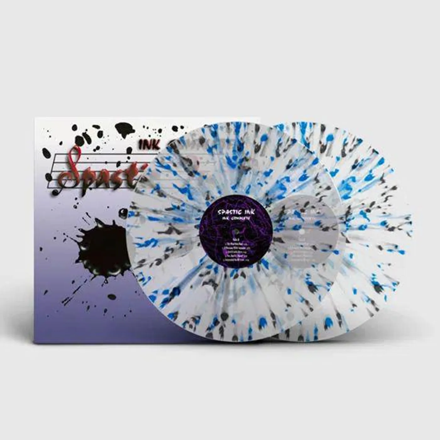Spastic Ink INK COMPLETE (BLACK/AQUA SPLATTER VINYL) Vinyl Record