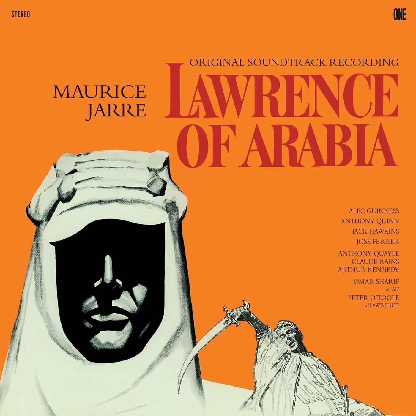 Maurice Jarre Lawrence Of Arabia Original Soundtrack (Limited Edition/ 180-Gram) Vinyl Record