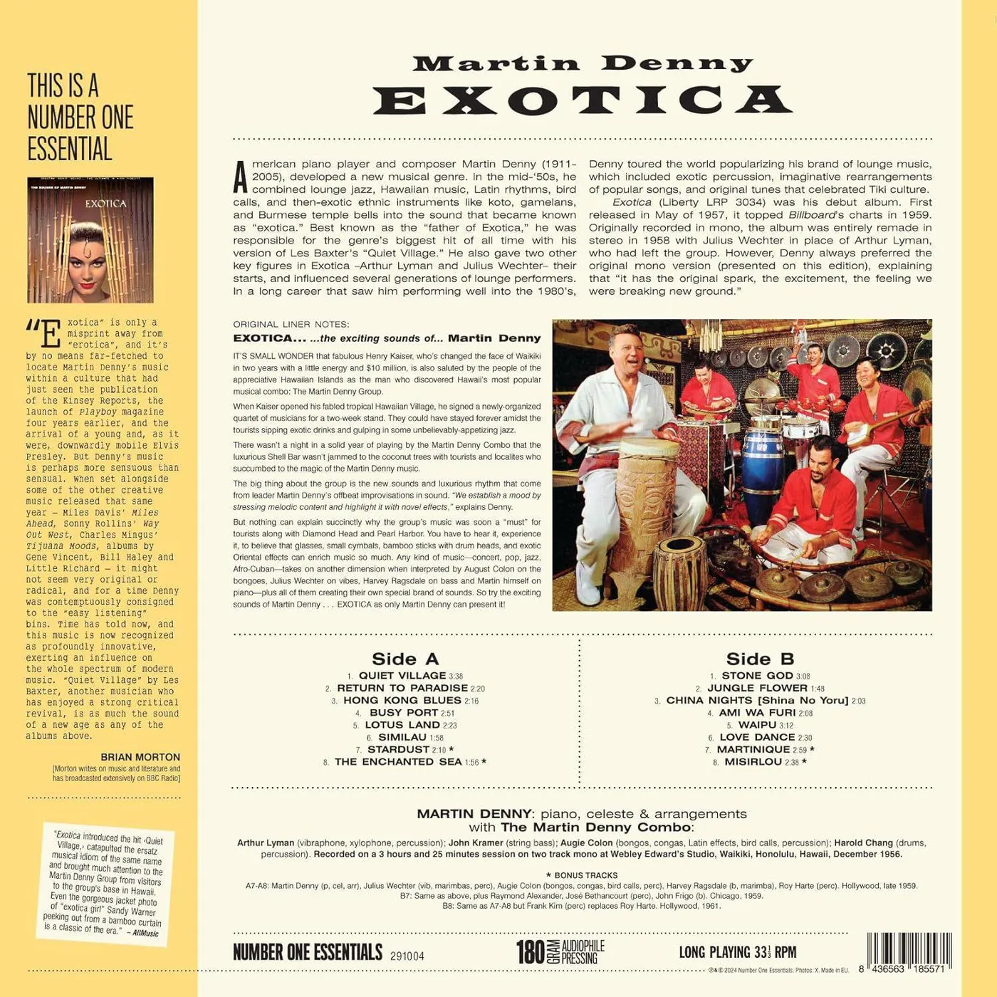 Martin Denny Exotica (180G/Limited Edition) Vinyl Record