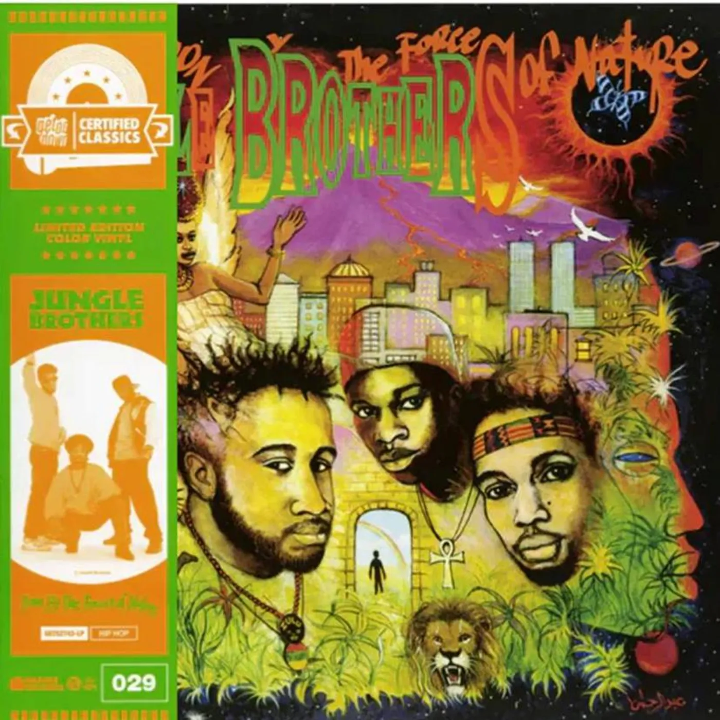 Jungle Brothers Done By The Forces Of Nature (2LP) Vinyl Record