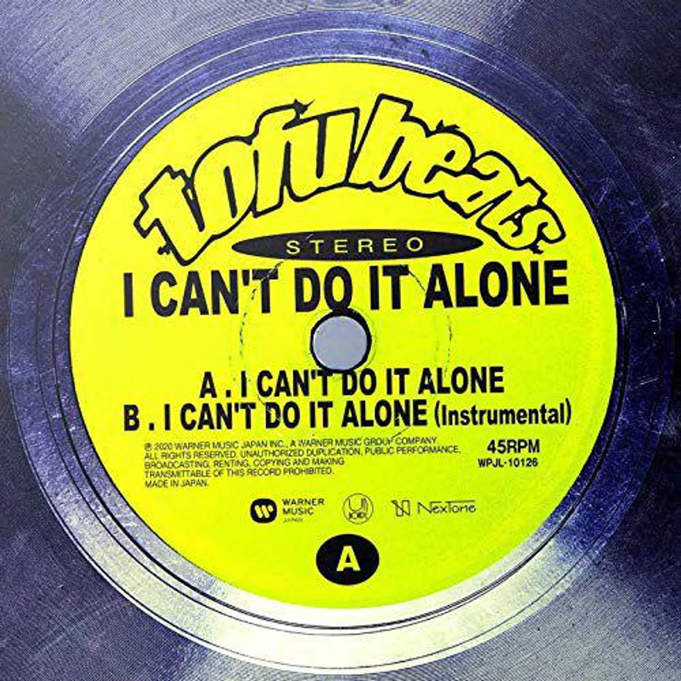 tofubeats I Can`t Do It Alone Vinyl Record