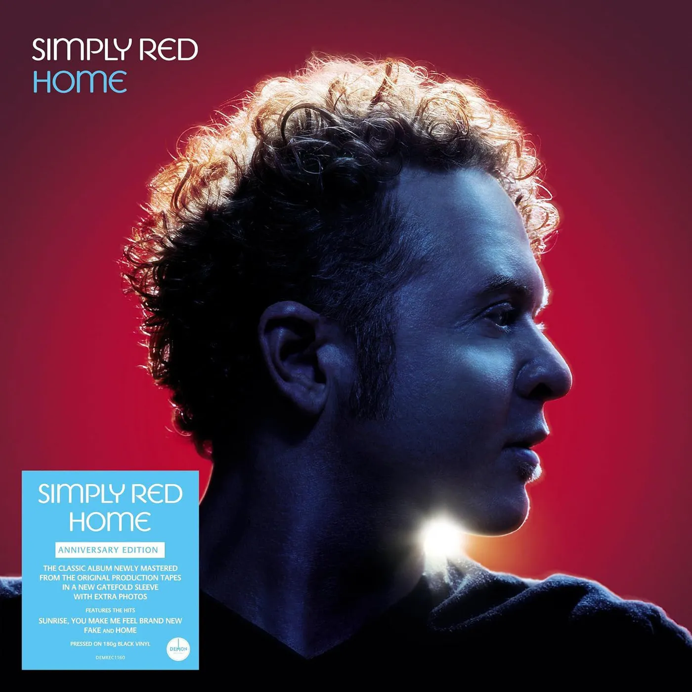 Simply Red HOME (20TH ANNIVERSARY) (180G) Vinyl Record