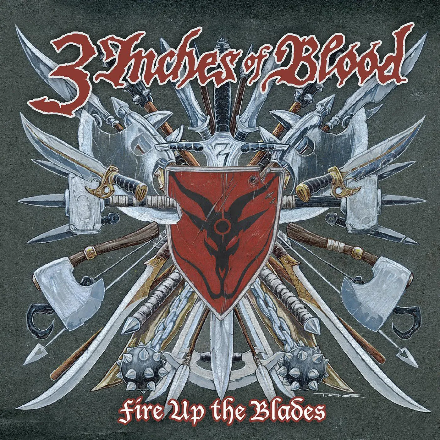 3 Inches Of Blood Fire Up The Blades (Expanded) (Crimson Fire/2LP) Vinyl Record