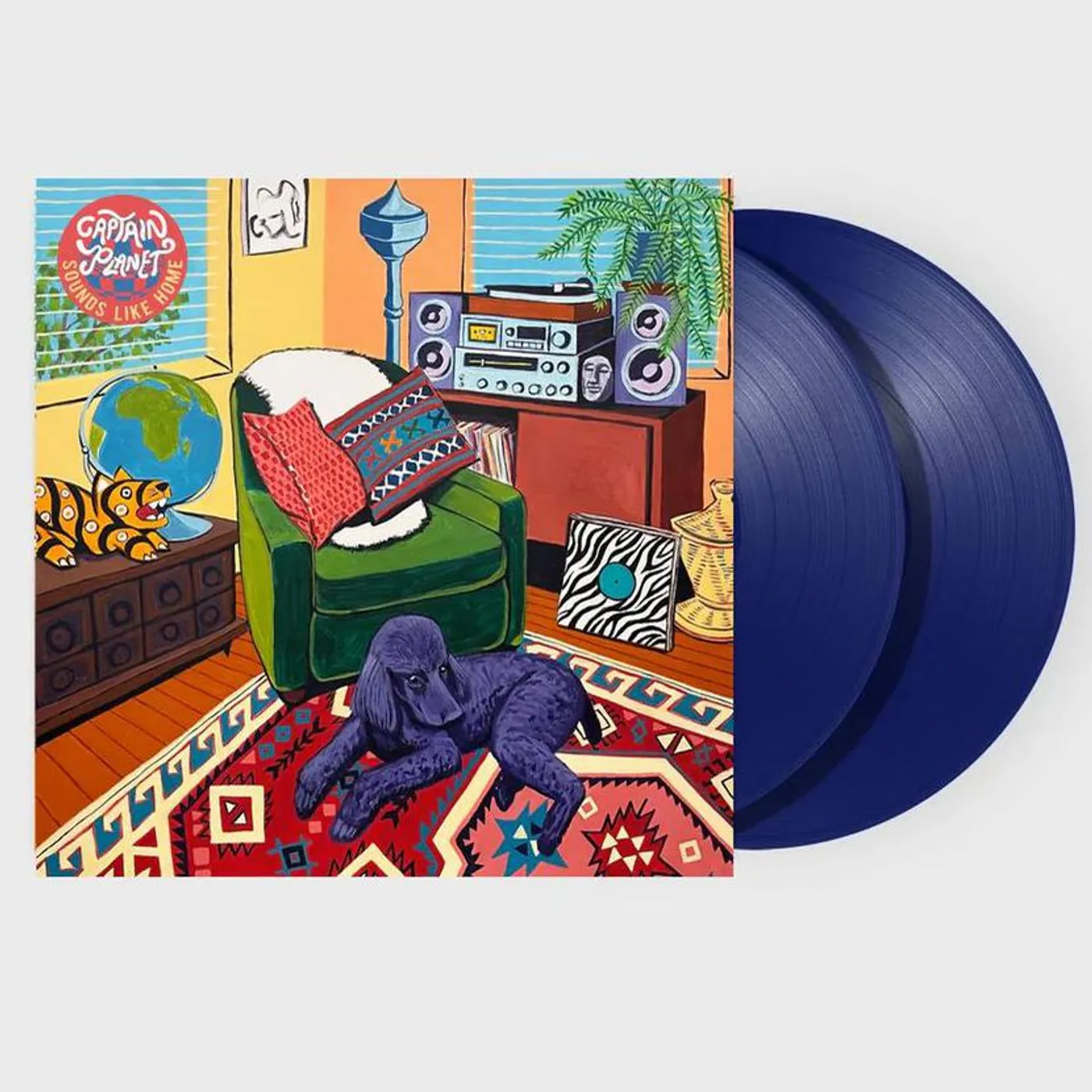 Captain Planet Sounds Like Home (Blue/2LP) Vinyl Record