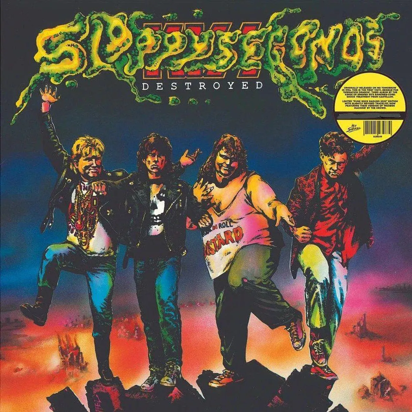 Sloppy Seconds DESTROYED Vinyl Record