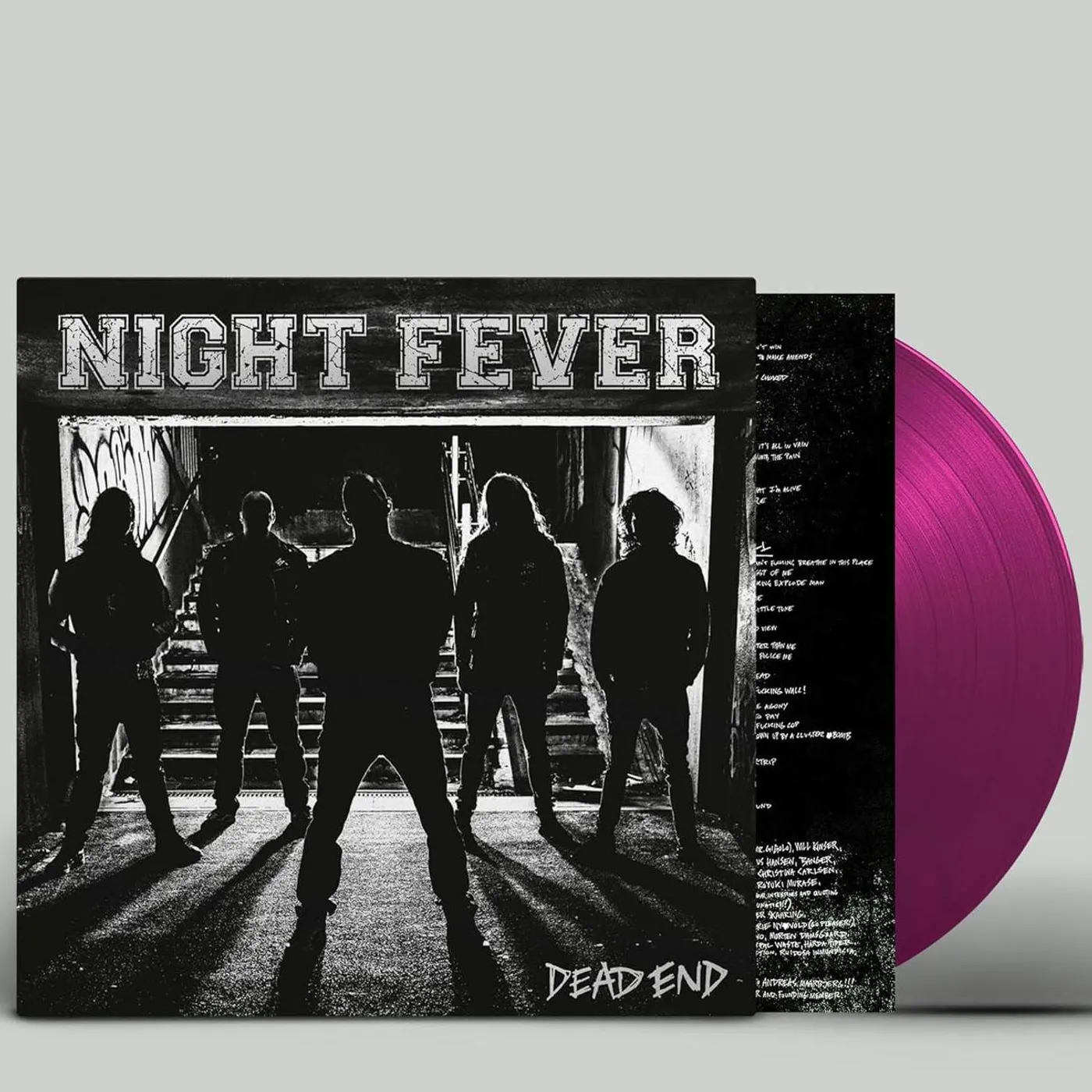Night Fever Dead End (Magenta) Vinyl Record