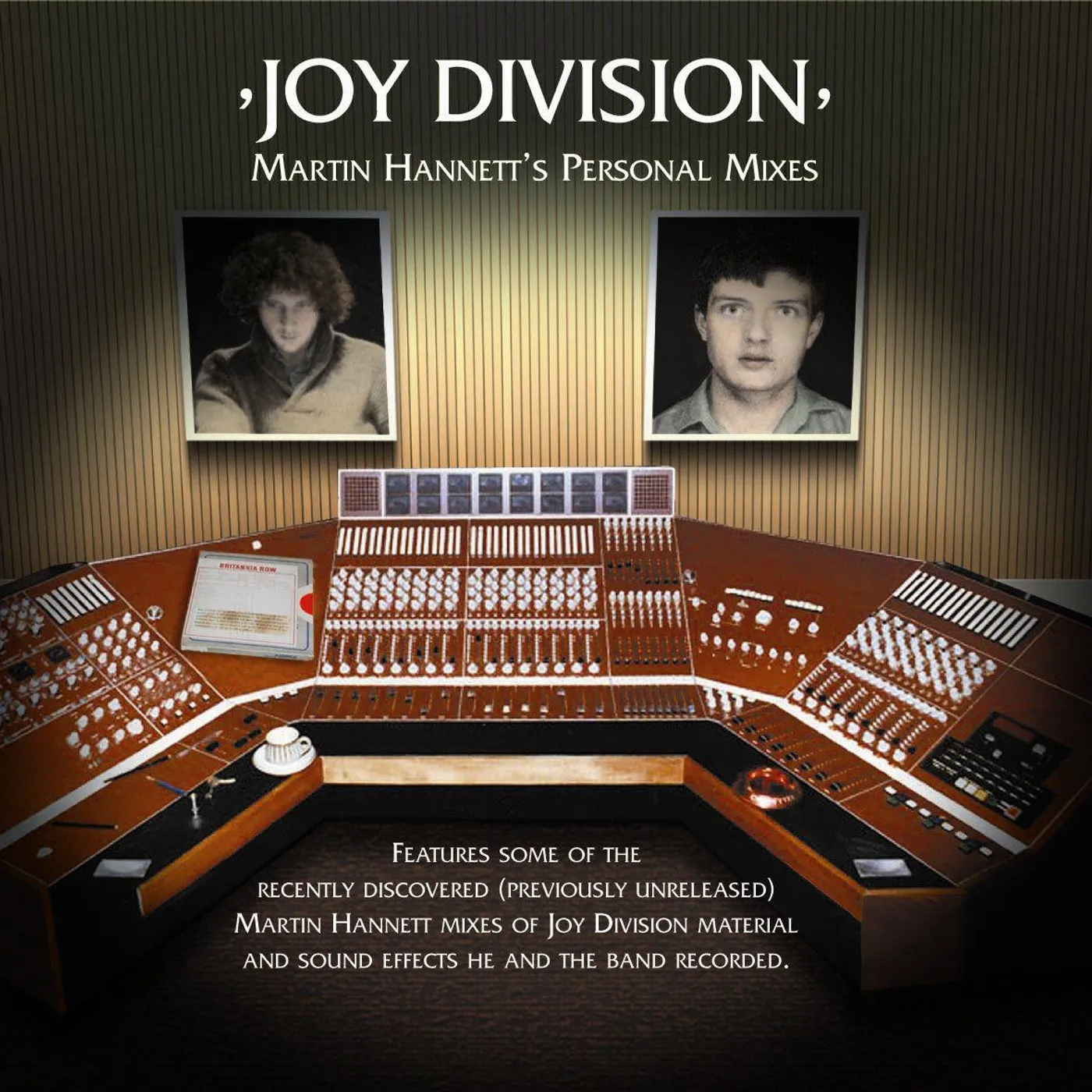 Joy Division Martin Hannett's Personal Mixes (2LP/180G/Green Or Yellow) Vinyl Record