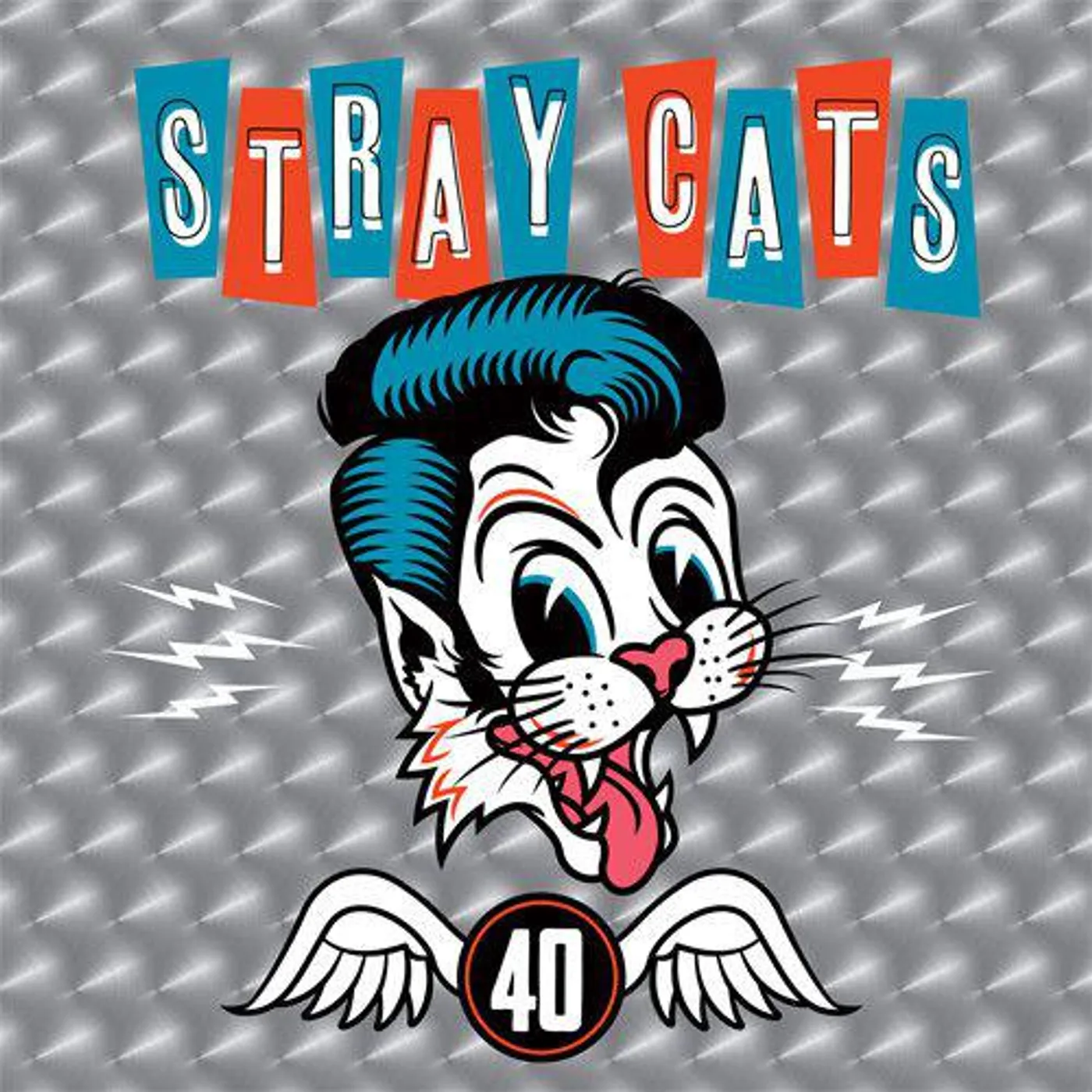 Stray Cats 40 (Opaque White Reissue) Vinyl Record