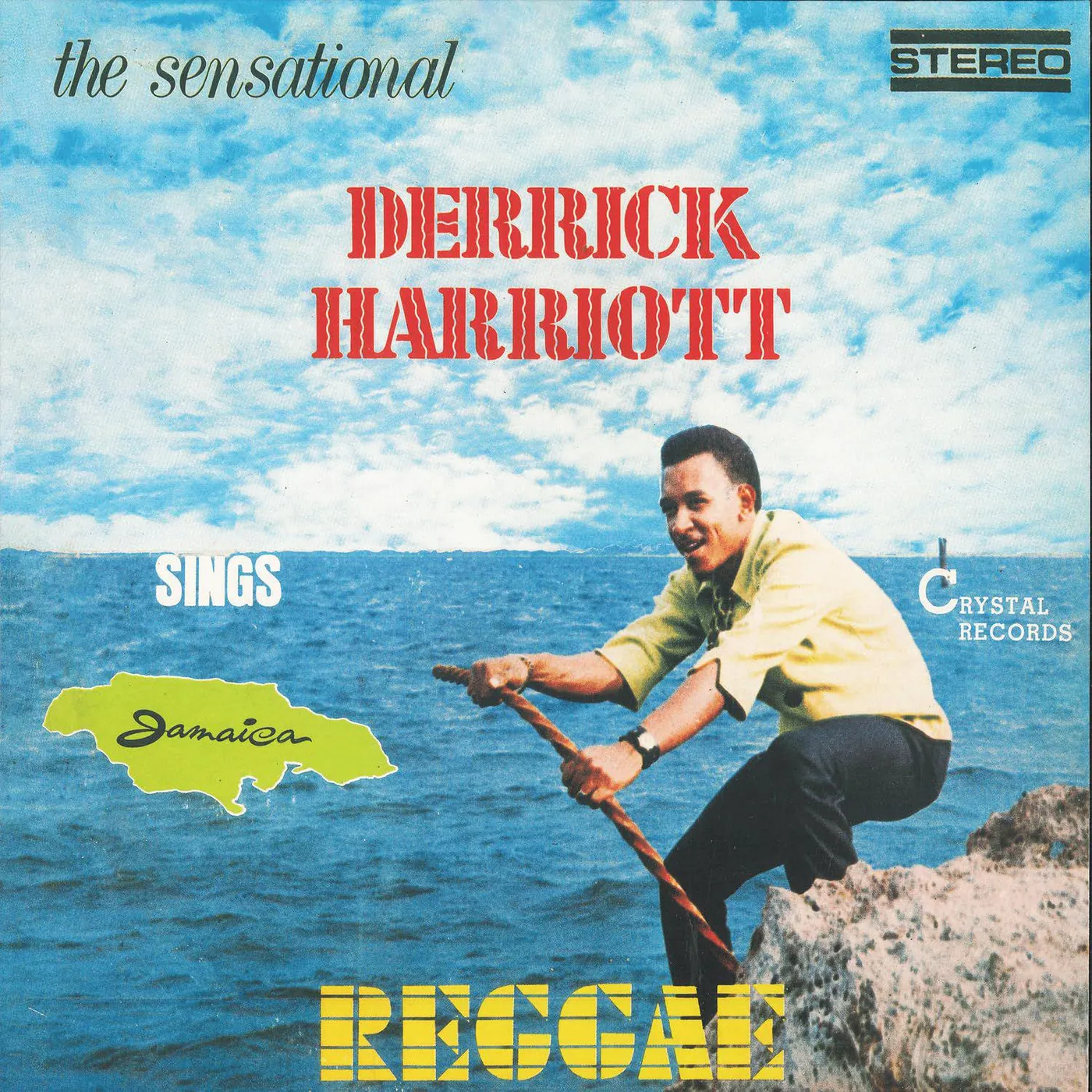 Sensational Derrick Harriott Sings Jamaica Reggae Vinyl Record