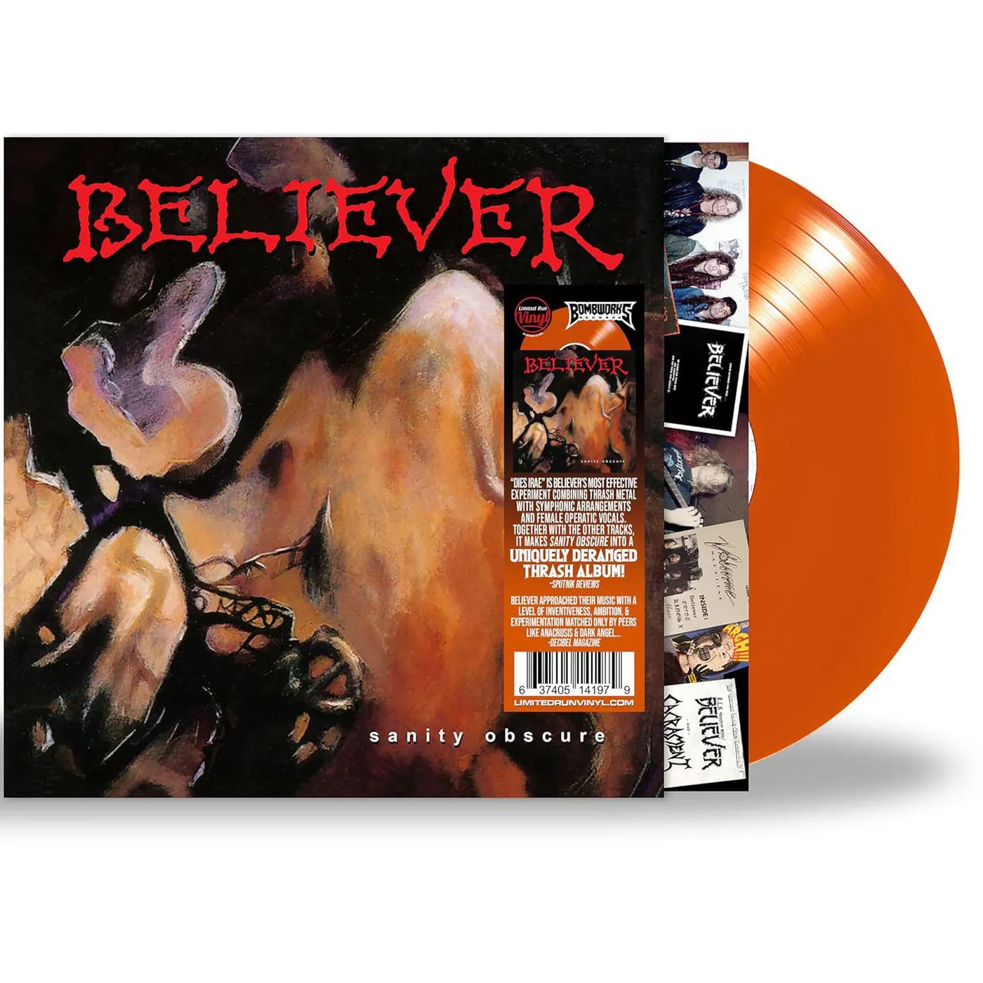 Believer Sanity Obscure (Limited/Orange) Vinyl Record