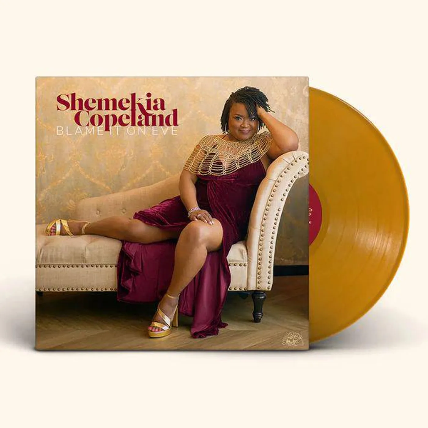 Shemekia Copeland Blame It On Eve (Metallic Gold) Vinyl Record