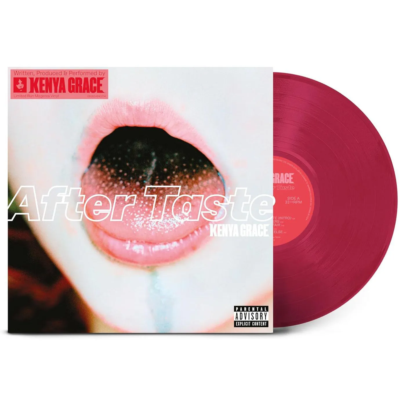 Kenya Grace After Taste (X) (Magenta) Vinyl Record