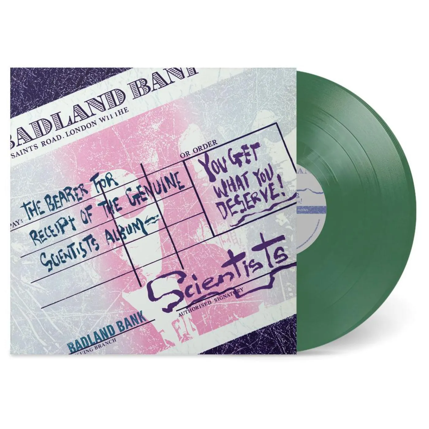 Scientists You Get What You Deserve (Green) Vinyl Record