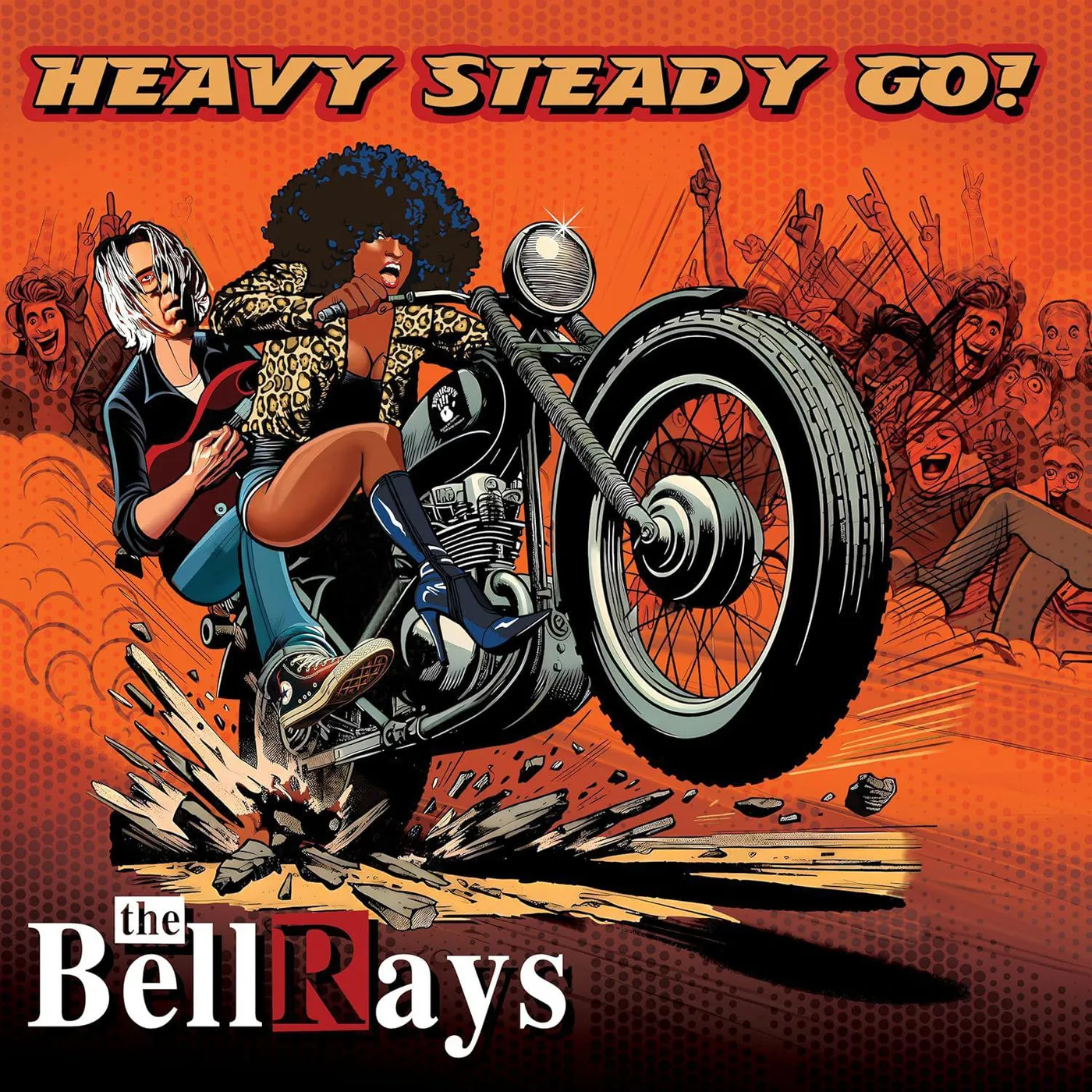 The BellRays Heavy Steady Go Vinyl Record
