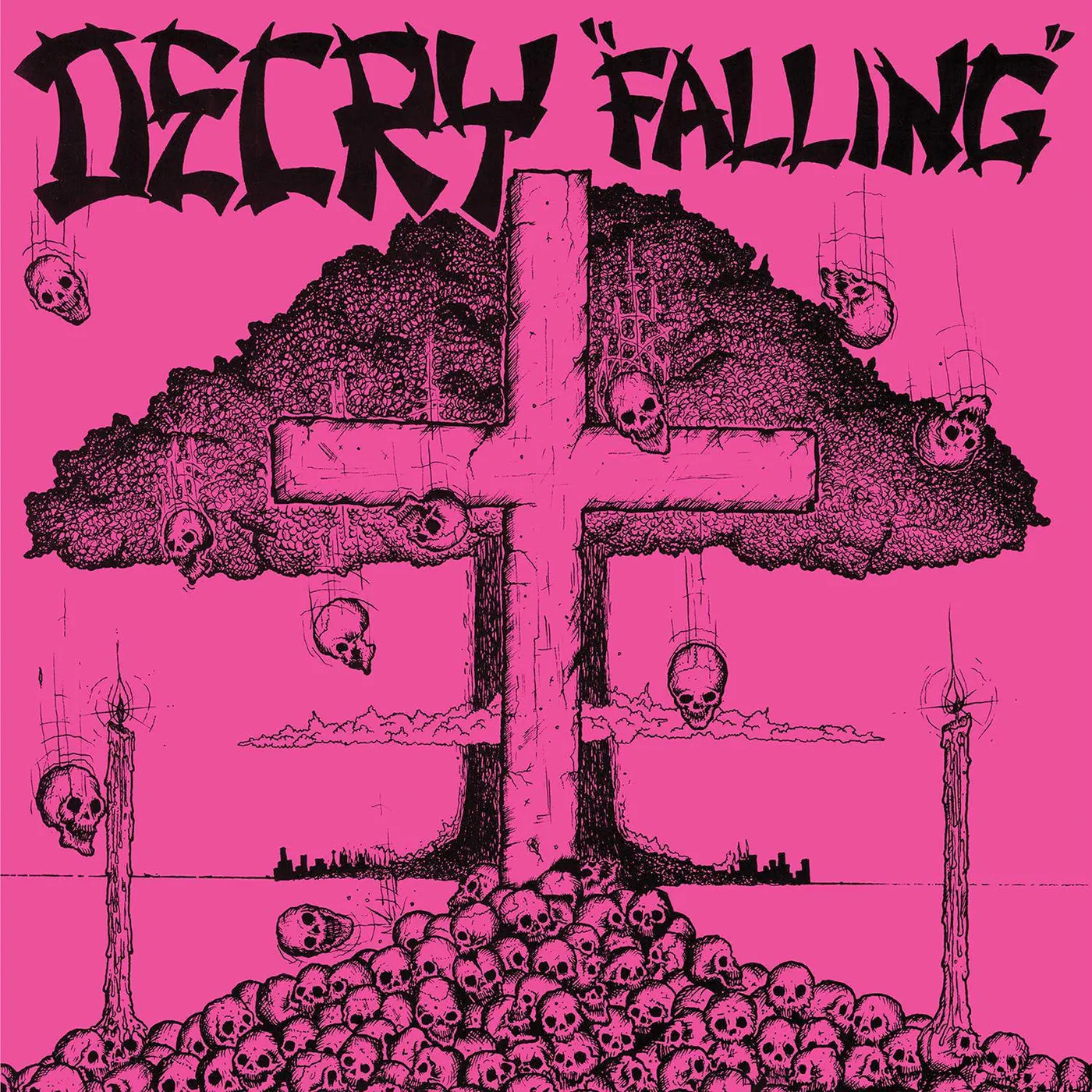 Decry Falling (White) Vinyl Record