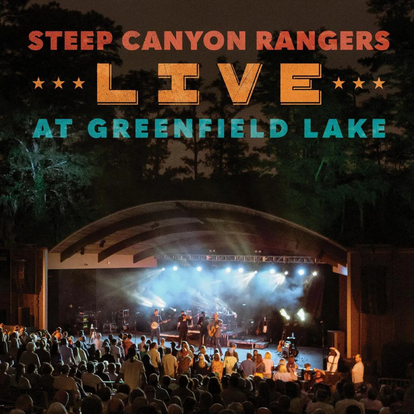 Steep Canyon Rangers Live at Greenfield Lake (2LP/Deep Purple & Yellow) Vinyl Record
