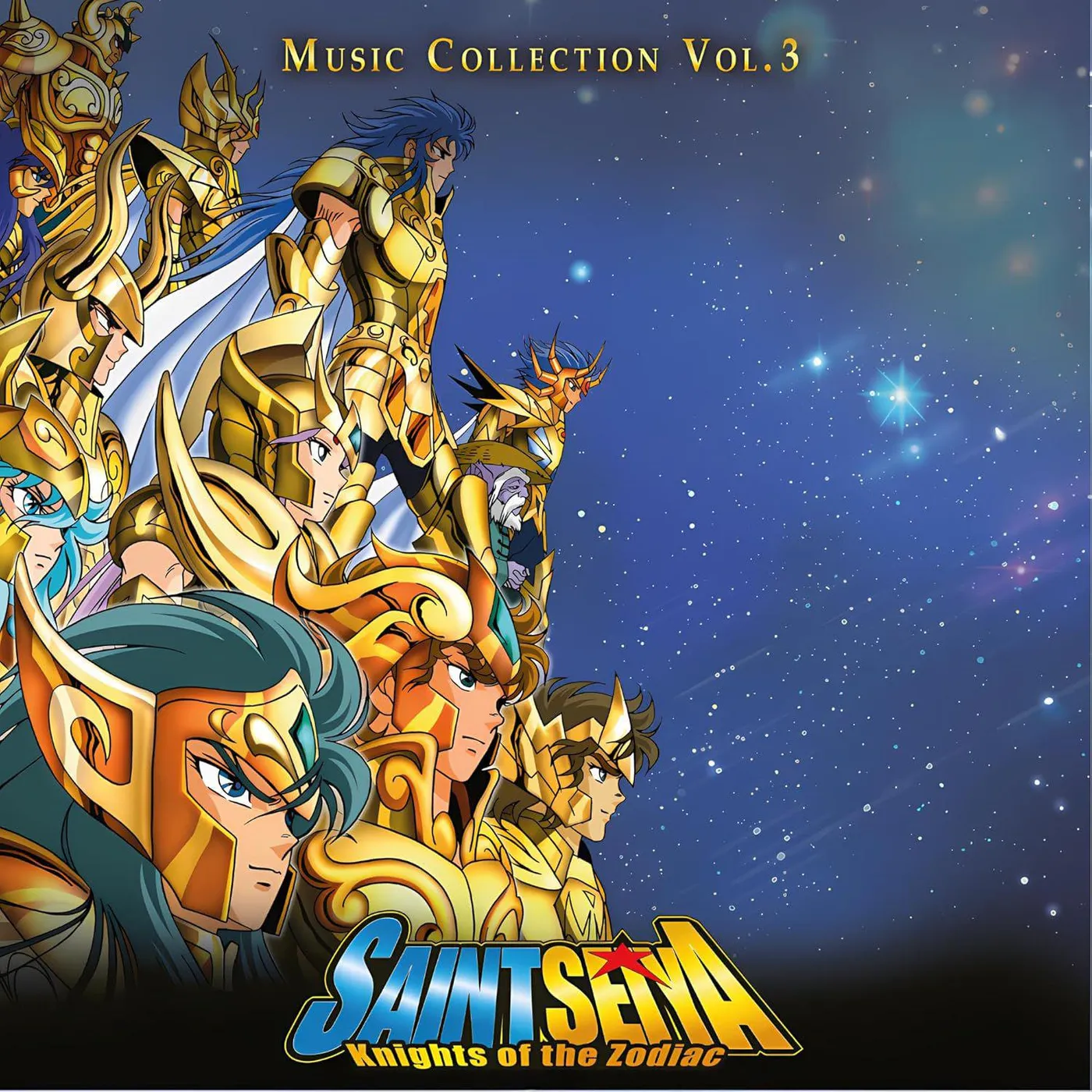 Seiji Yokoyama Saint Seiya Original Soundtrack (Volume 3) (Blue Marble) Vinyl Record