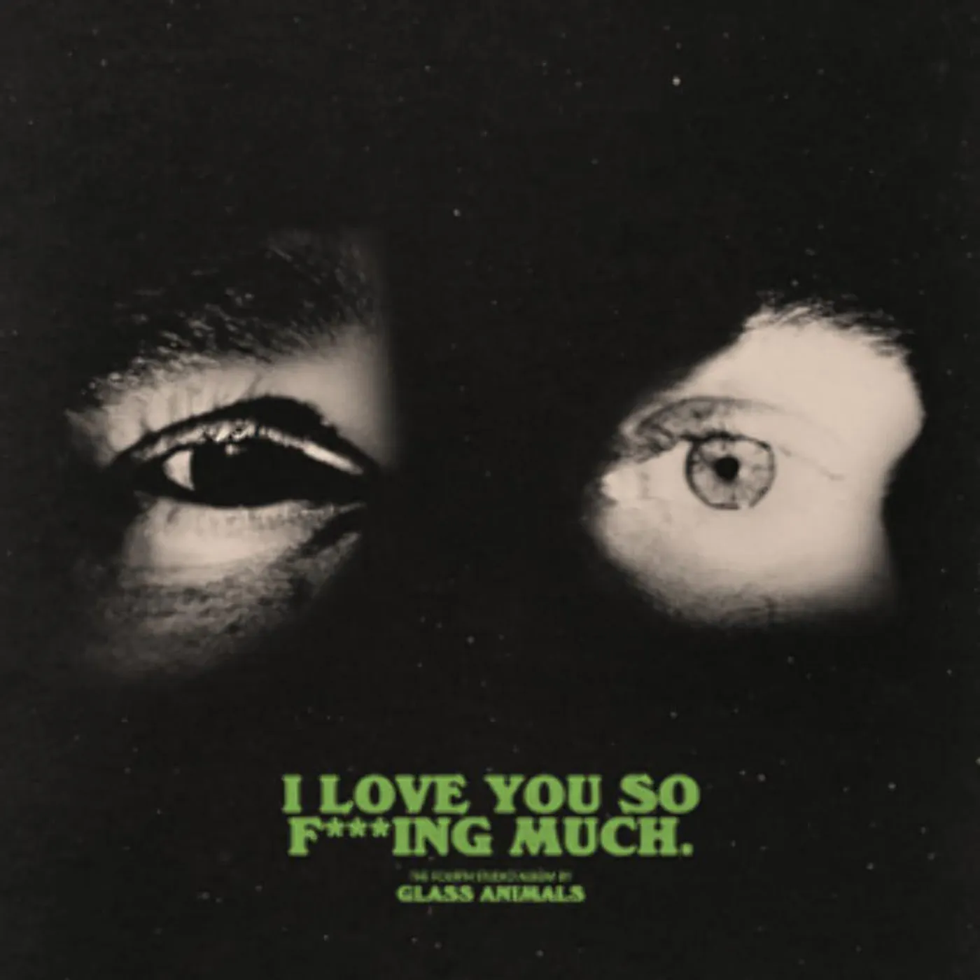 Glass Animals I Love You So F***ing Much (X) (Black/White Splatter) Vinyl Record