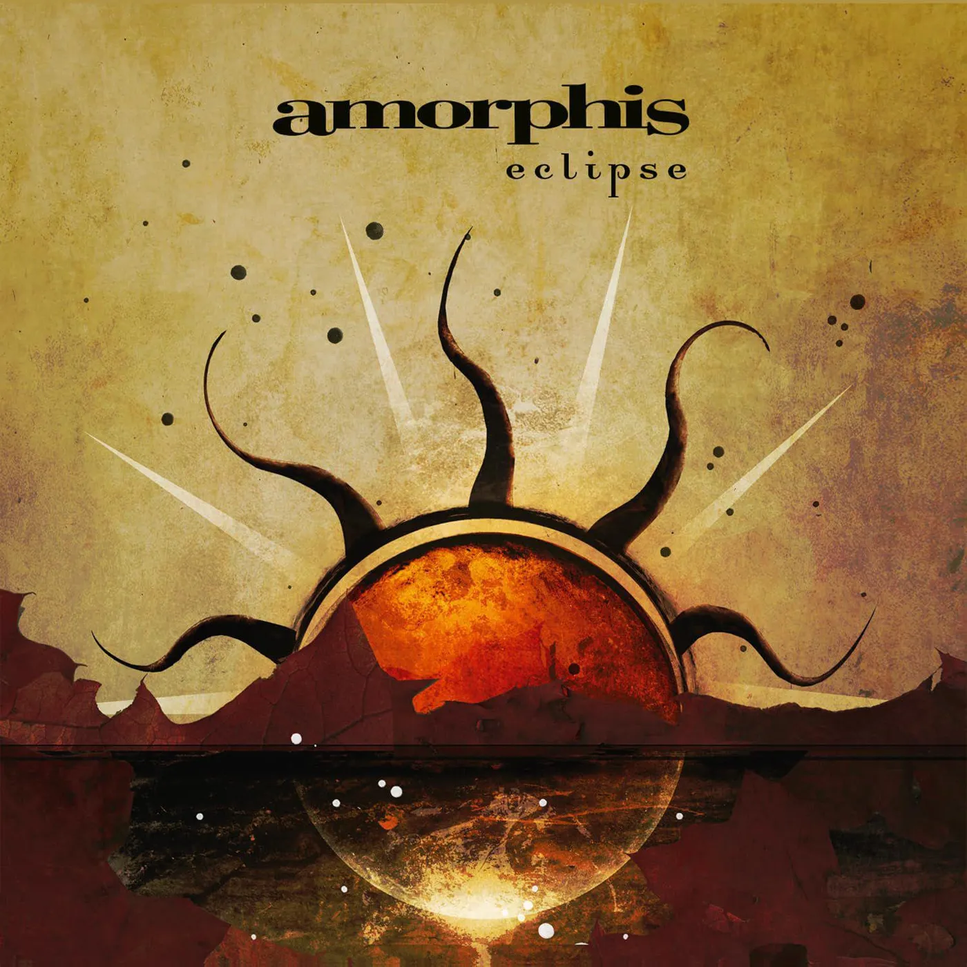Amorphis Eclipse (The Smoke Marbled) Vinyl Record