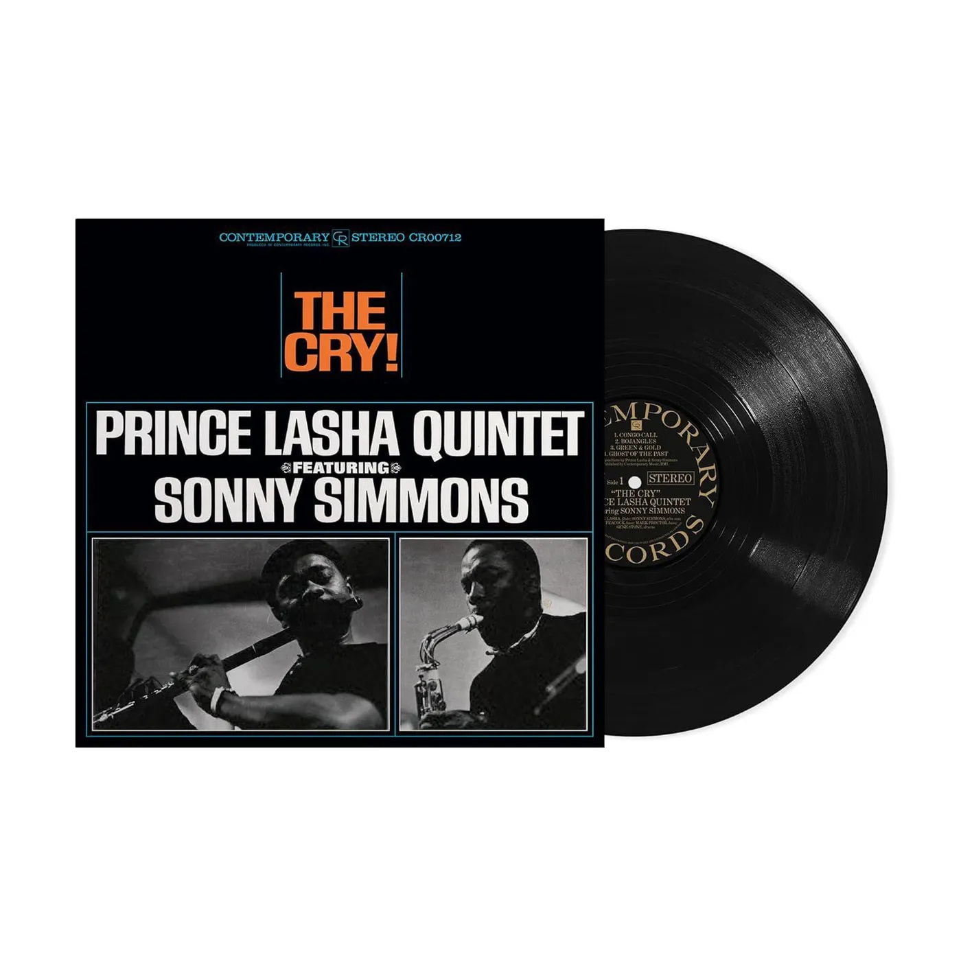 Prince Lasha Quintet Cry! (Contemporary Records Acoustic Sounds Series) Vinyl Record