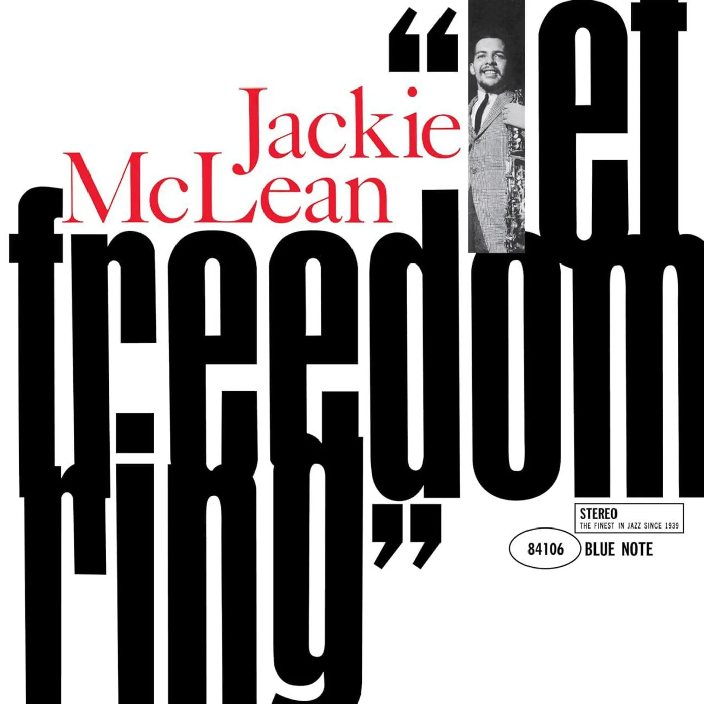 Jackie McLean Let Freedom Ring (Blue Note Tone Poet Series) Vinyl Record