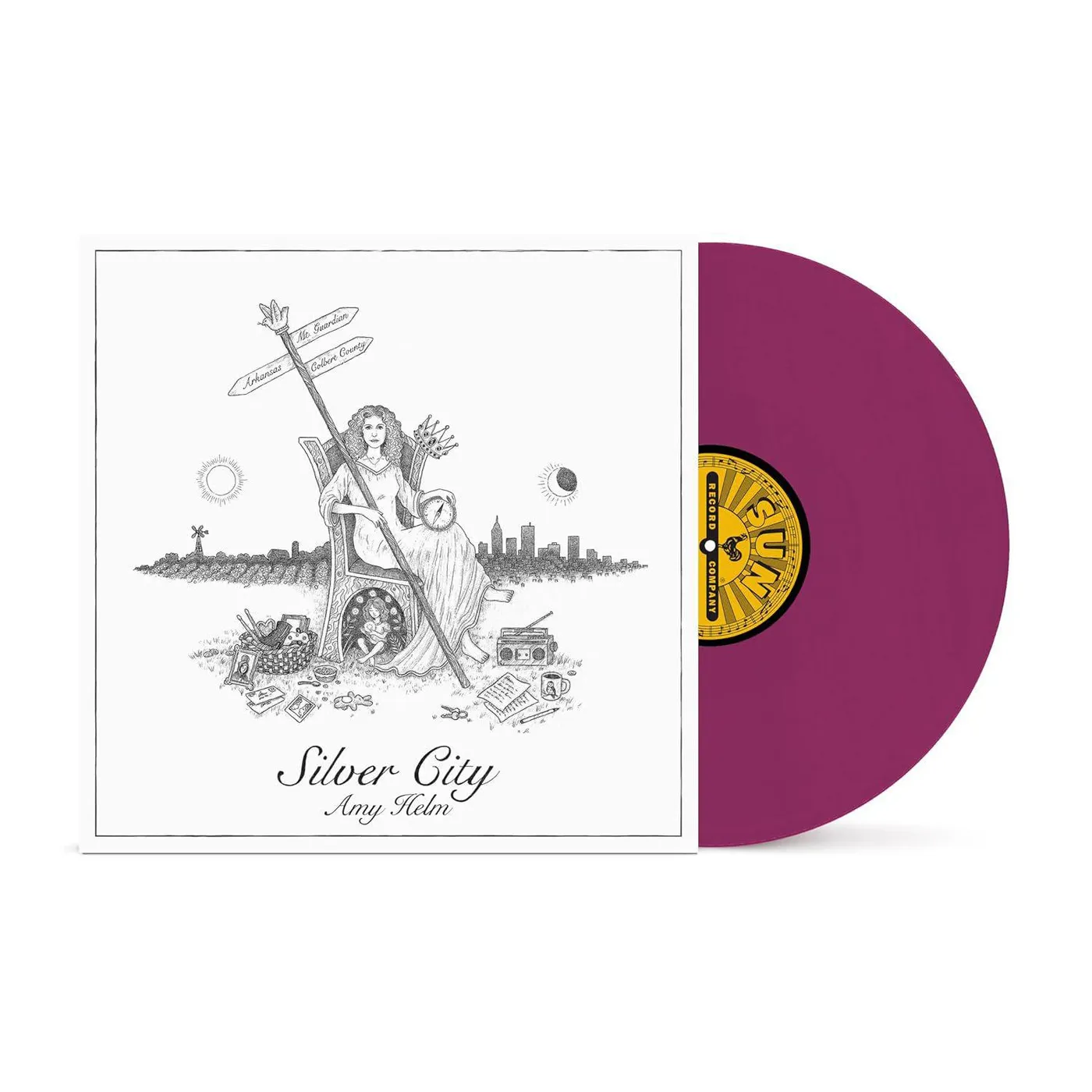 Amy Helm Silver City (Purple) Vinyl Record
