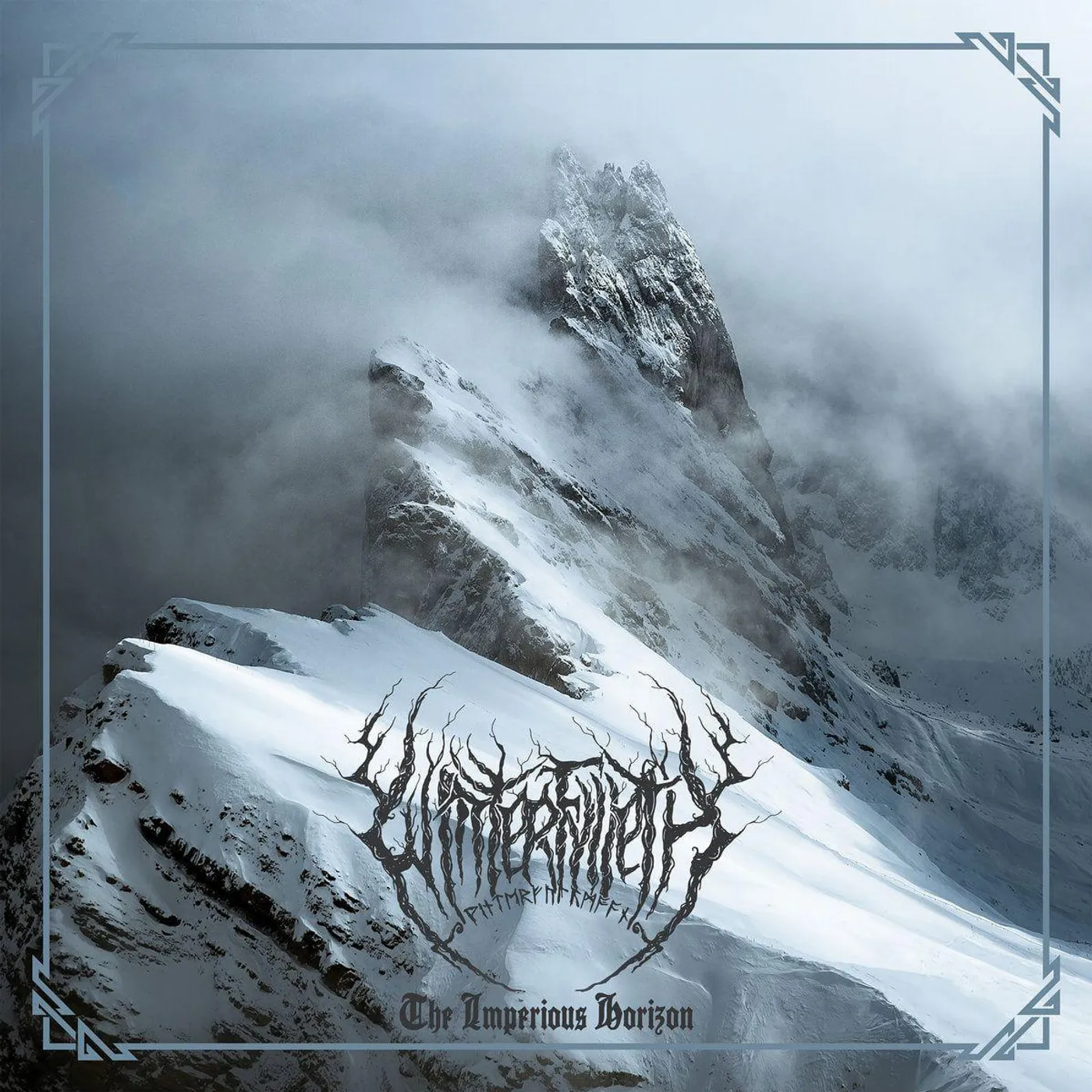 Winterfylleth The Imperious Horizon (Black White & Blue Marbled) Vinyl Record