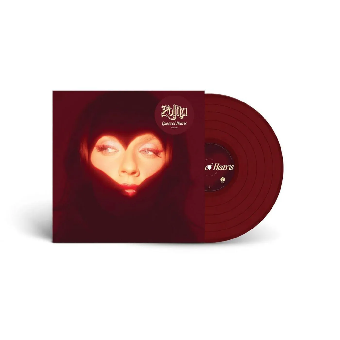 Zolita Queen of Hearts (Dark Purple) Vinyl Record