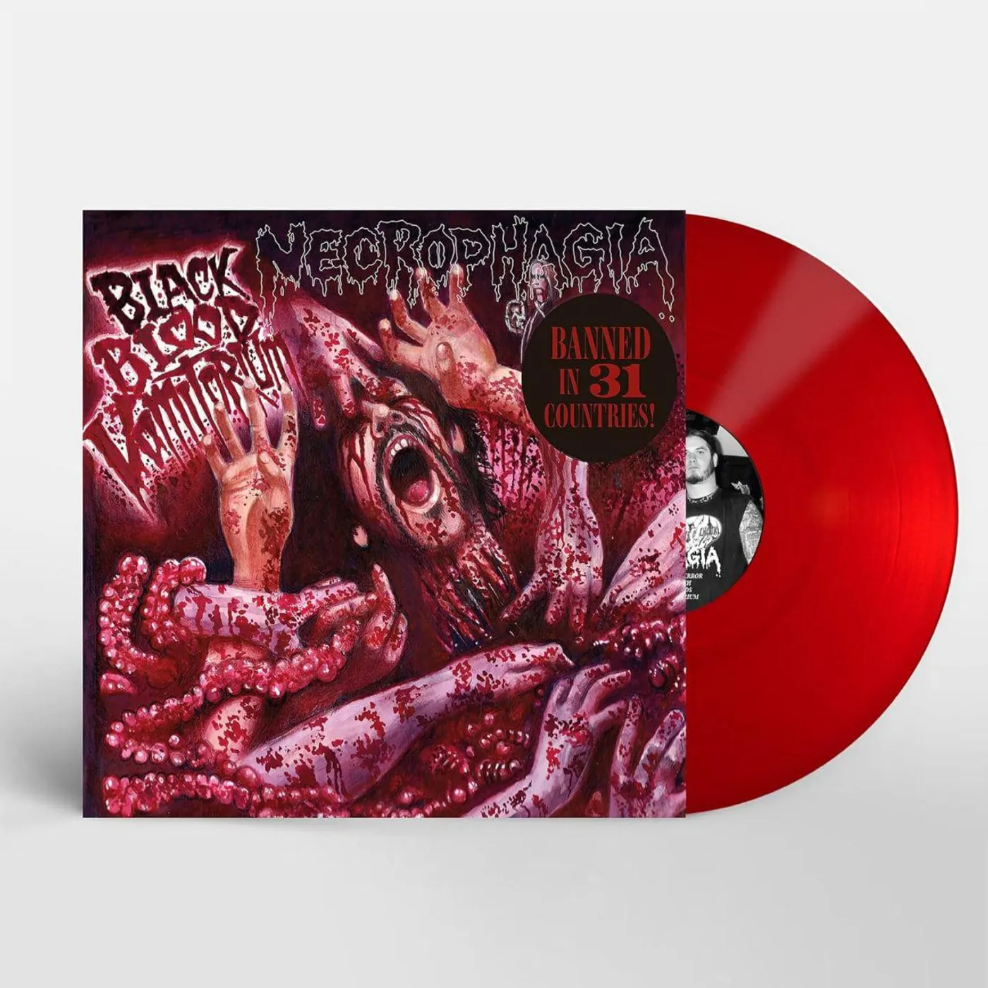 Necrophagia BLACK BLOOD VOMITORIUM Vinyl Record