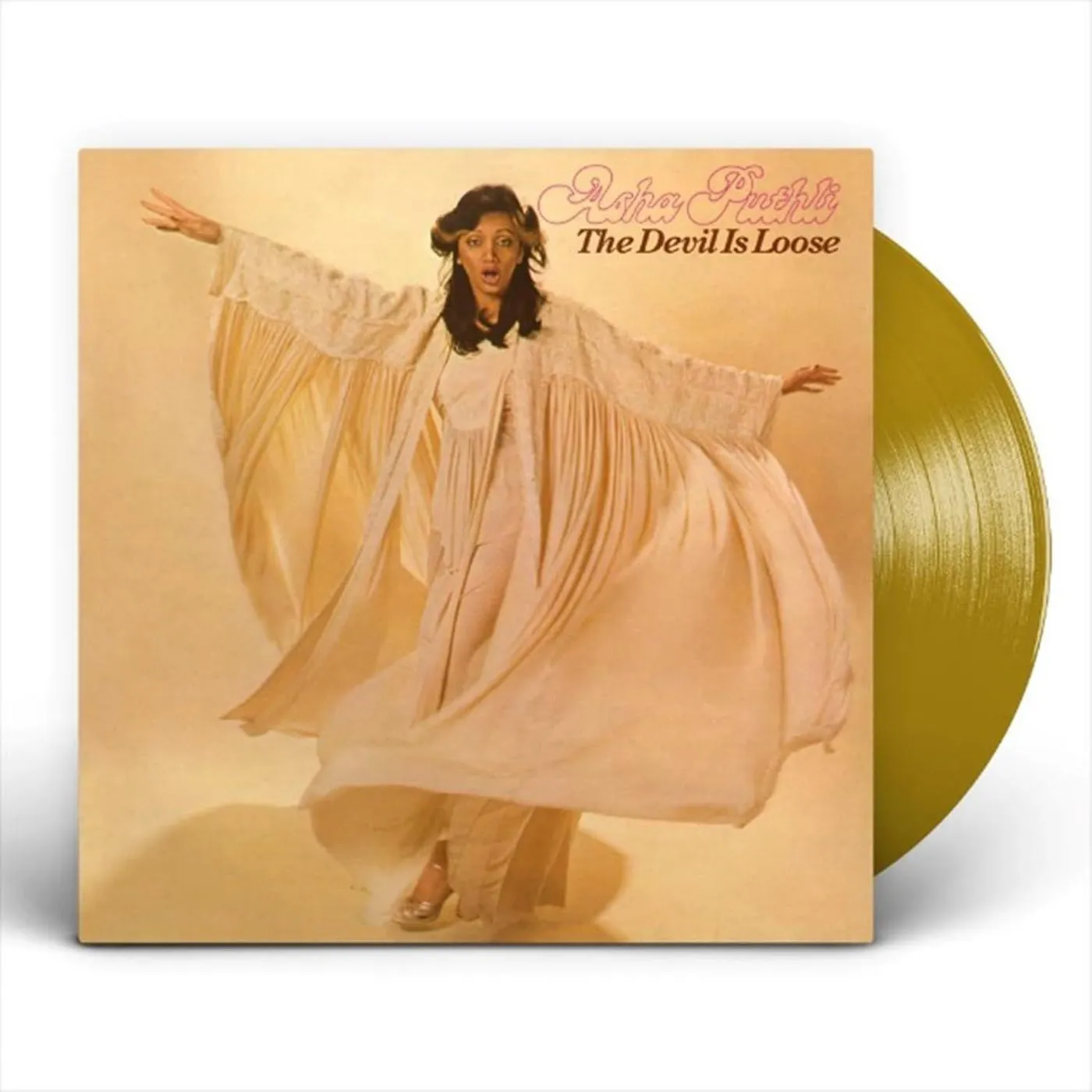 Asha Puthli Devil Is Loose (Gold) Vinyl Record