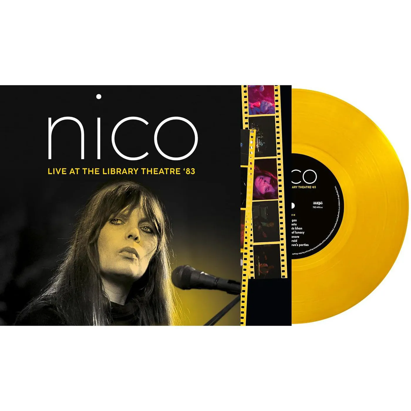 Nico Librairy Theatre '83 (Crystal Clear Yellow Tint Vinyl Record) (RSD)