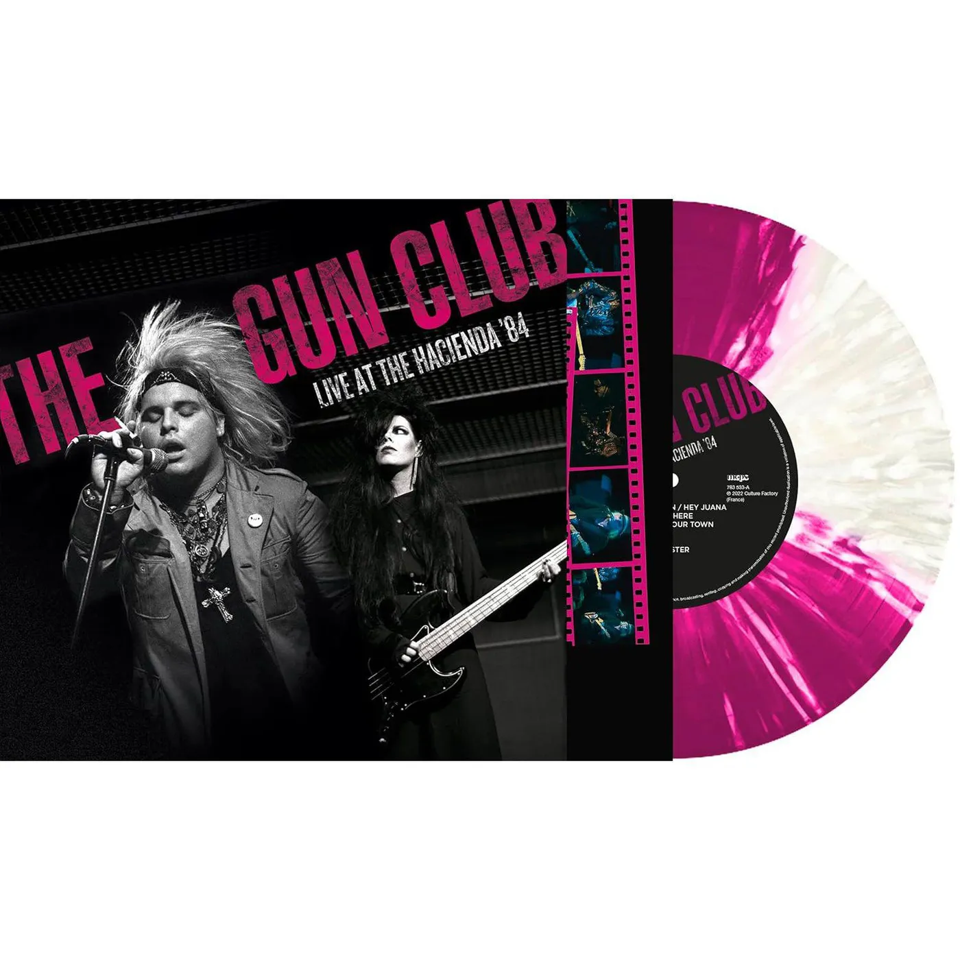 The Gun Club Live At The Hacienda '84 (Split Purple & White Vinyl Record) (RSD)