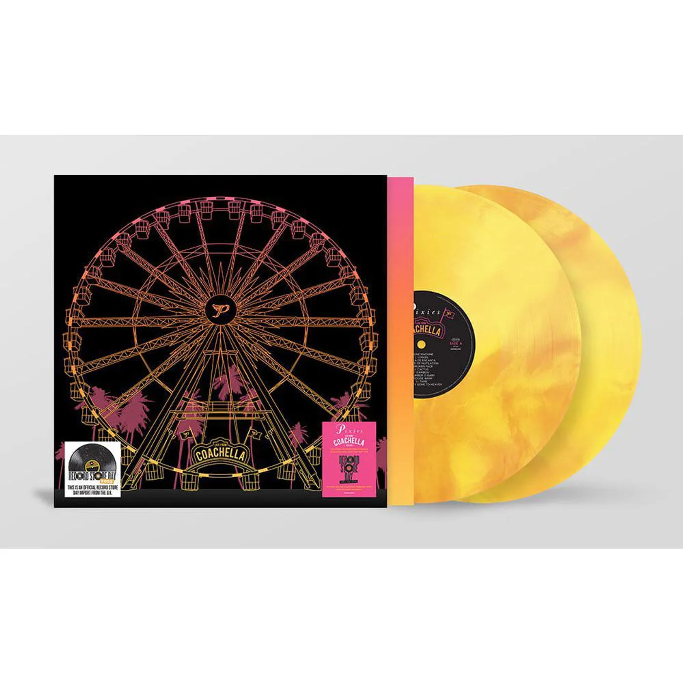 Pixies Live At Coachella 2004 (140G/Orange & Yellow Marbled) (RSD) Vinyl Record
