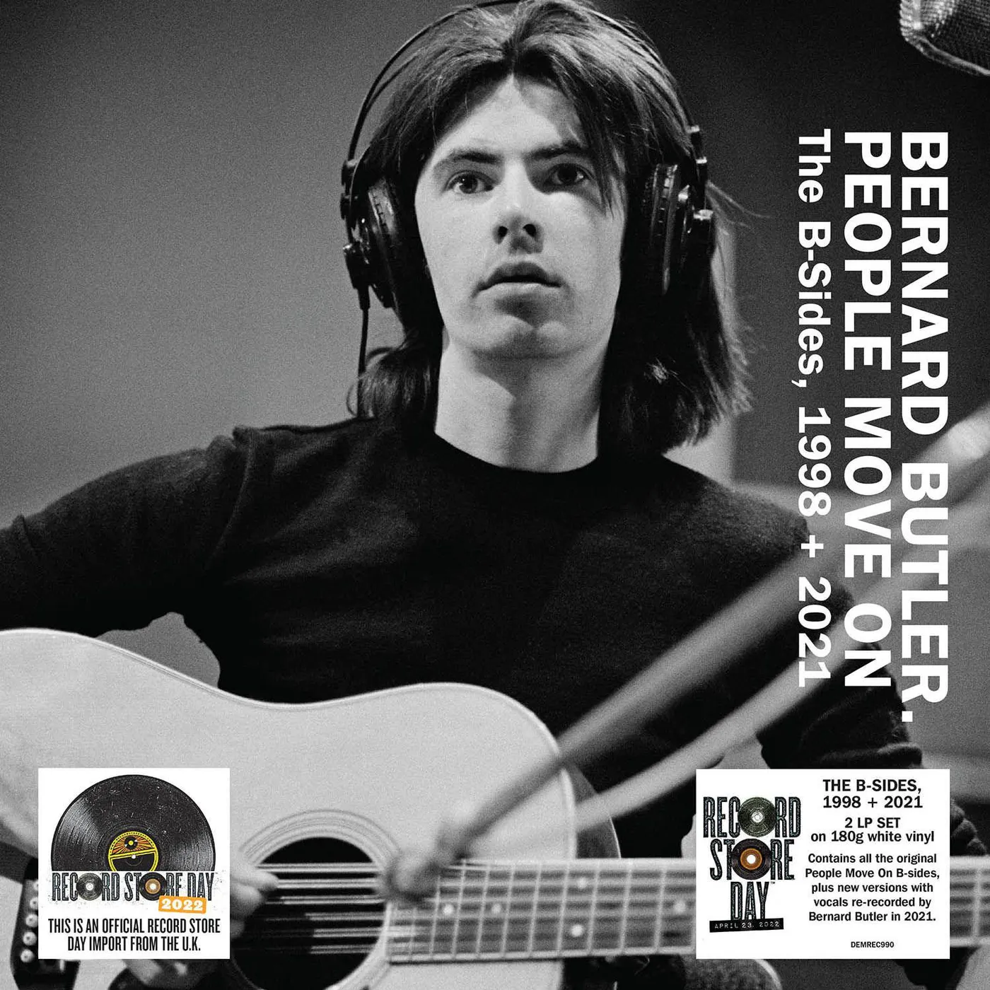 Bernard Butler People Move On: The B-sides, 1998 + 2021 (180g/White Vinyl Record) (RSD)