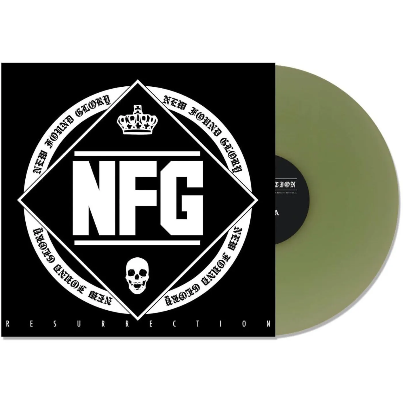 New Found Glory Resurrection (Coke Bottle Green) Vinyl Record