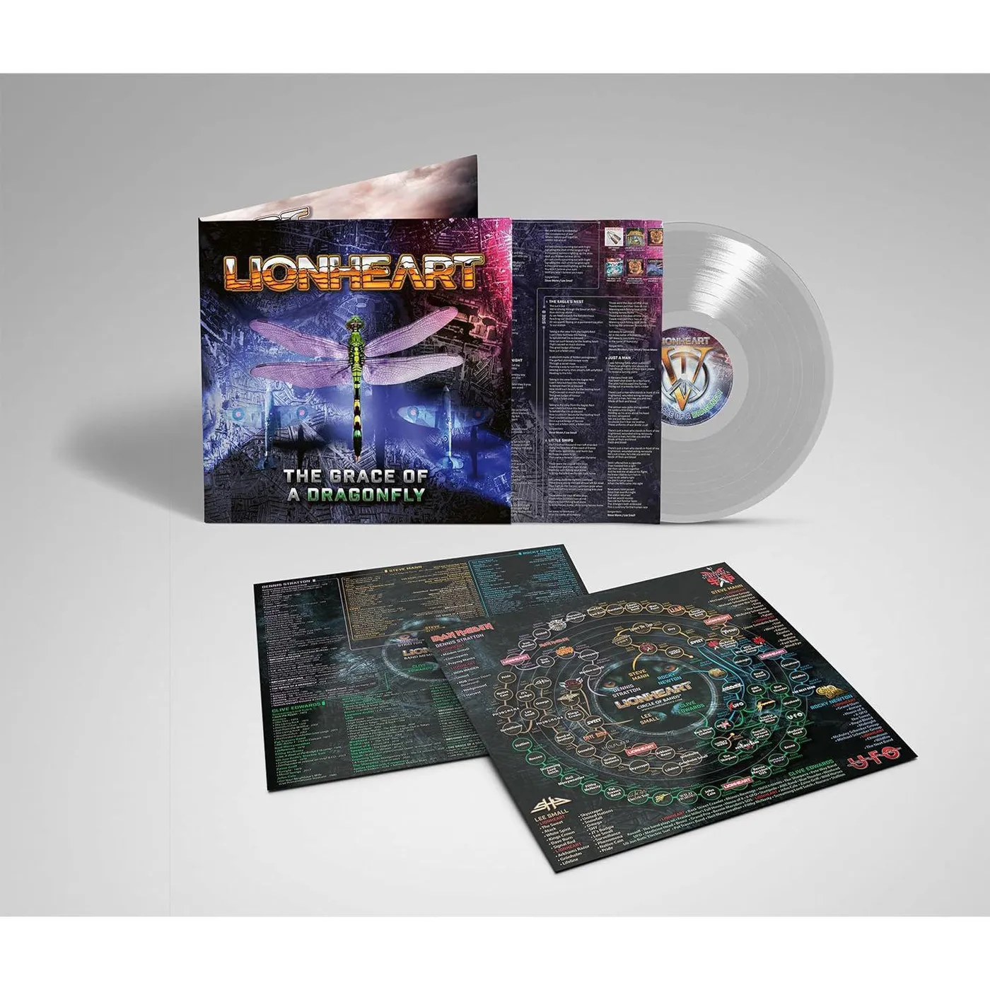 Lionheart The Grace of a Dragonfly (Silver) Vinyl Record